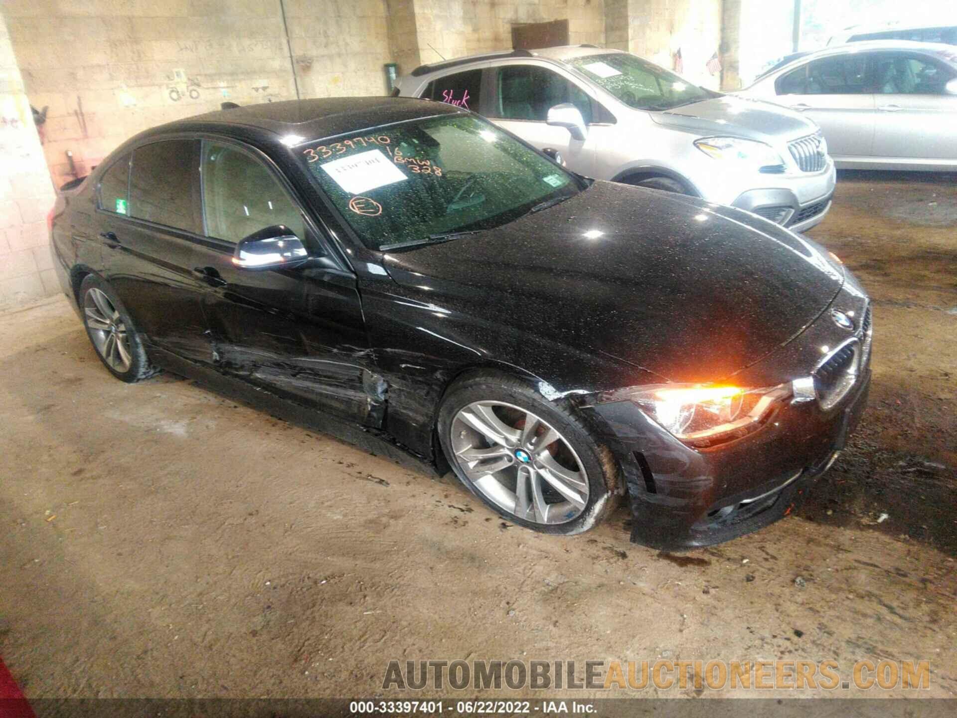 WBA8E9G58GNU28564 BMW 3 SERIES 2016