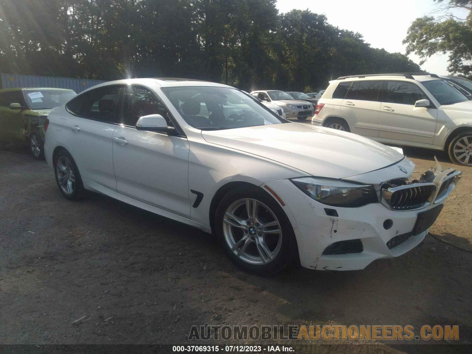 WBA8Z5C58GG500063 BMW 3 SERIES GRAN TURISMO 2016