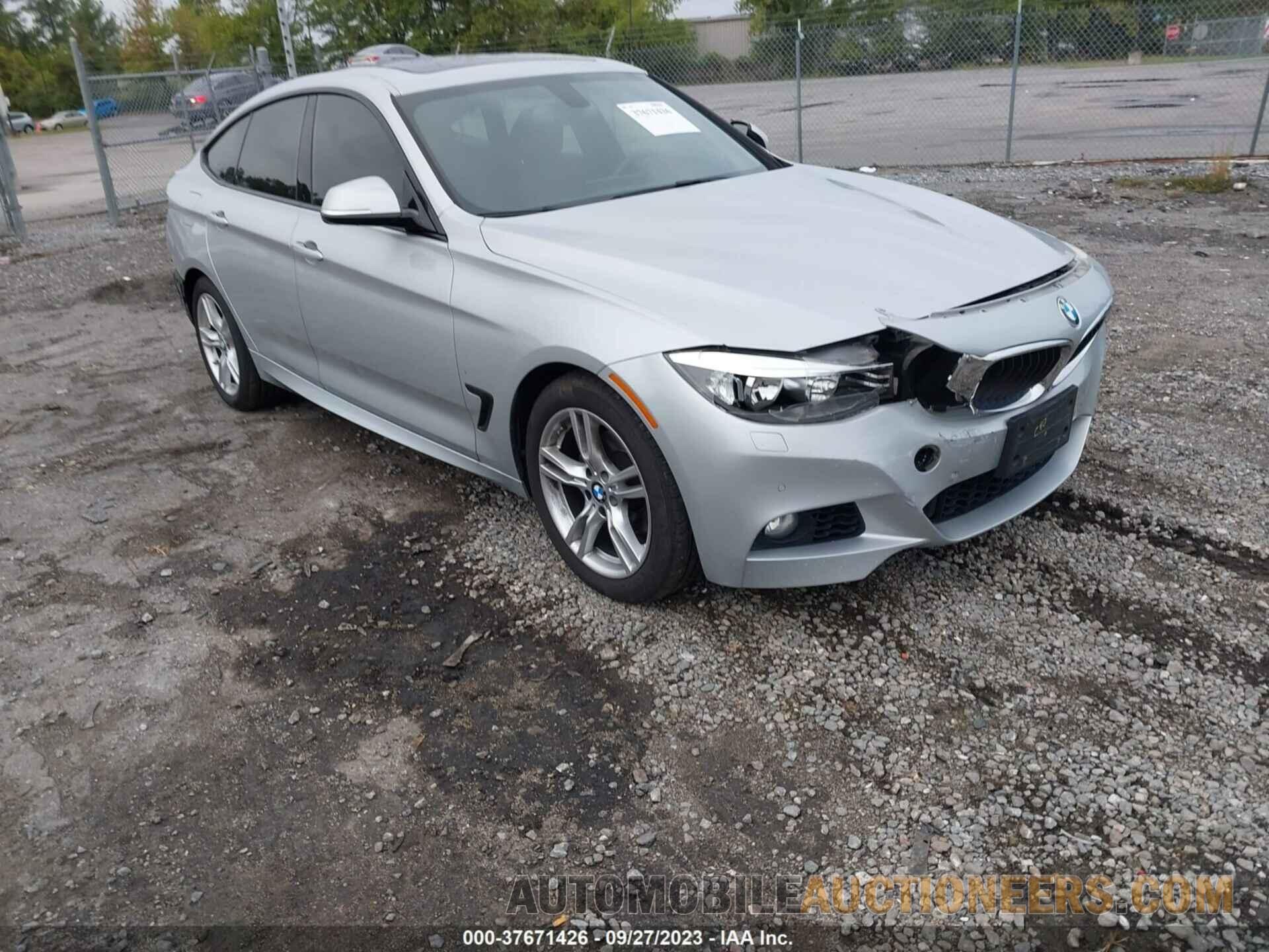 WBA8Z5C59GG500167 BMW 3 SERIES GRAN TURISMO 2016