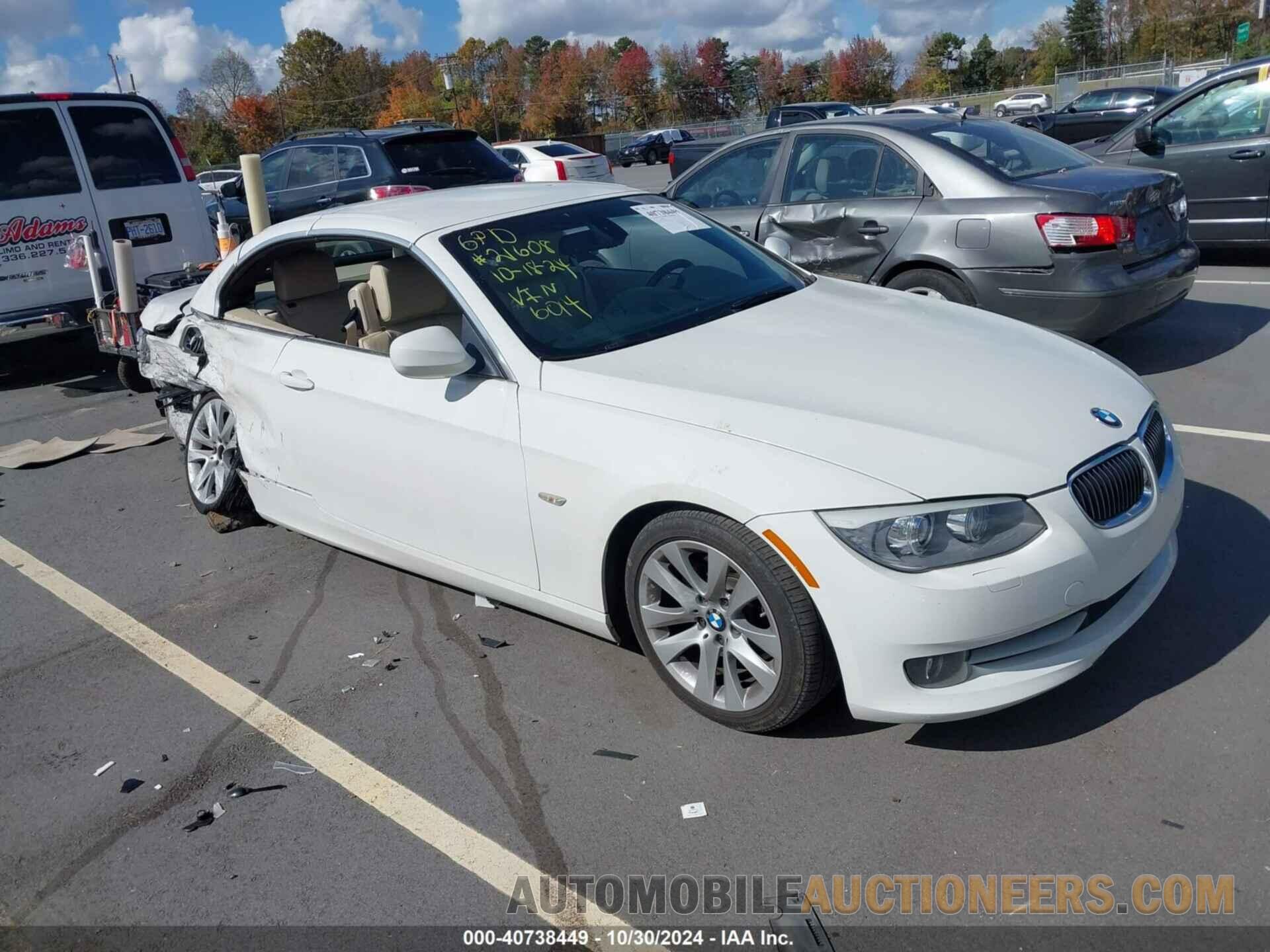 WBADW3C51DJ526014 BMW 328I 2013