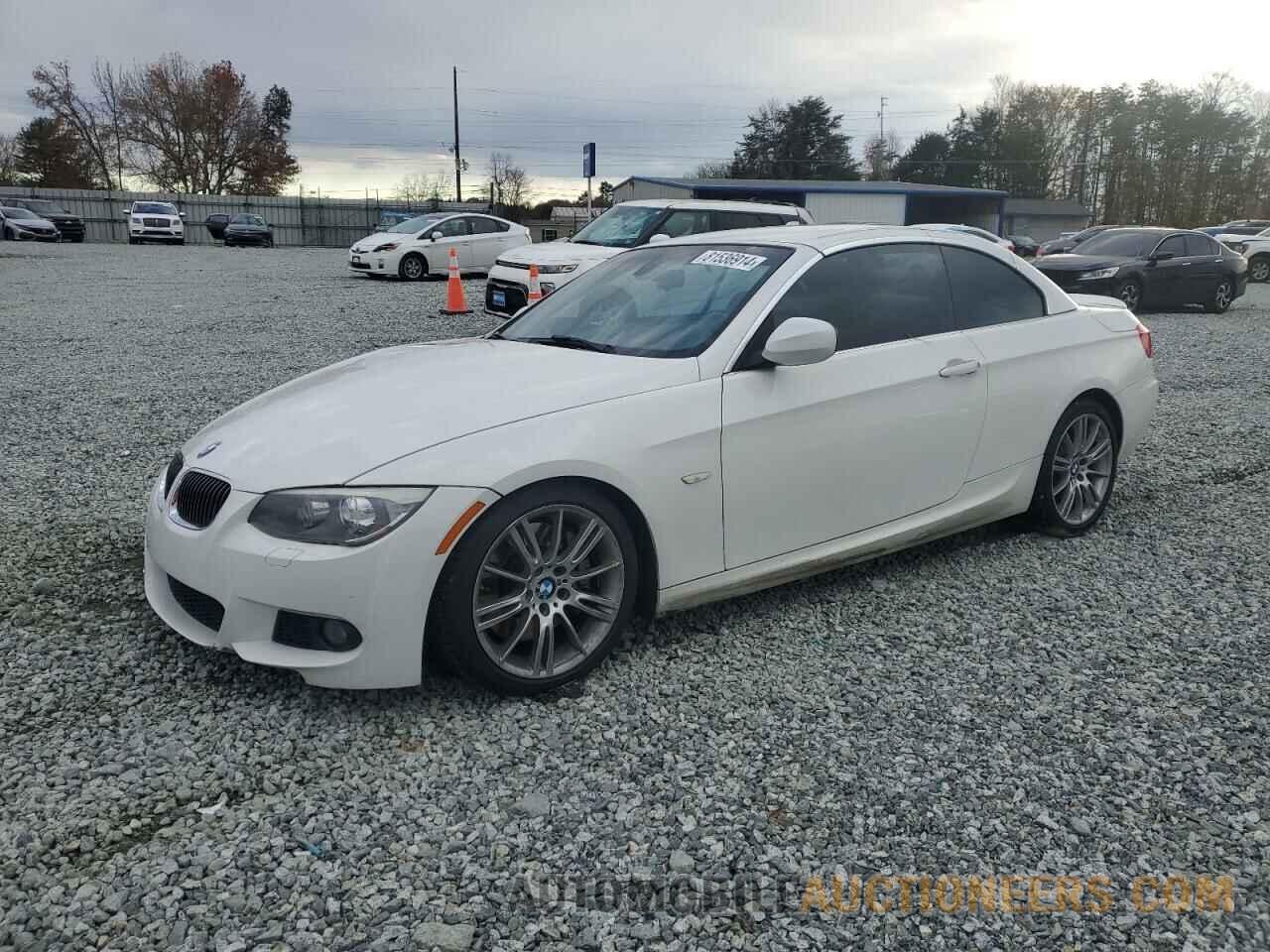 WBADX7C51CE744319 BMW 3 SERIES 2012