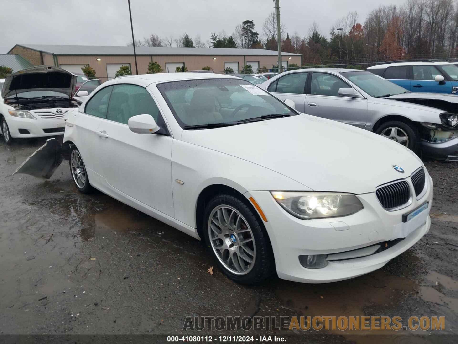 WBADX7C58BE260808 BMW 335I 2011