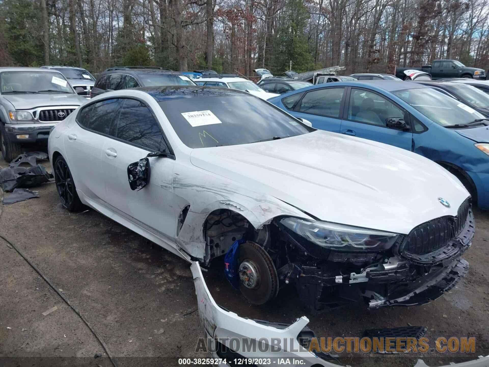 WBAGV8C05NCJ17988 BMW M850I GTAN COUPE 2022