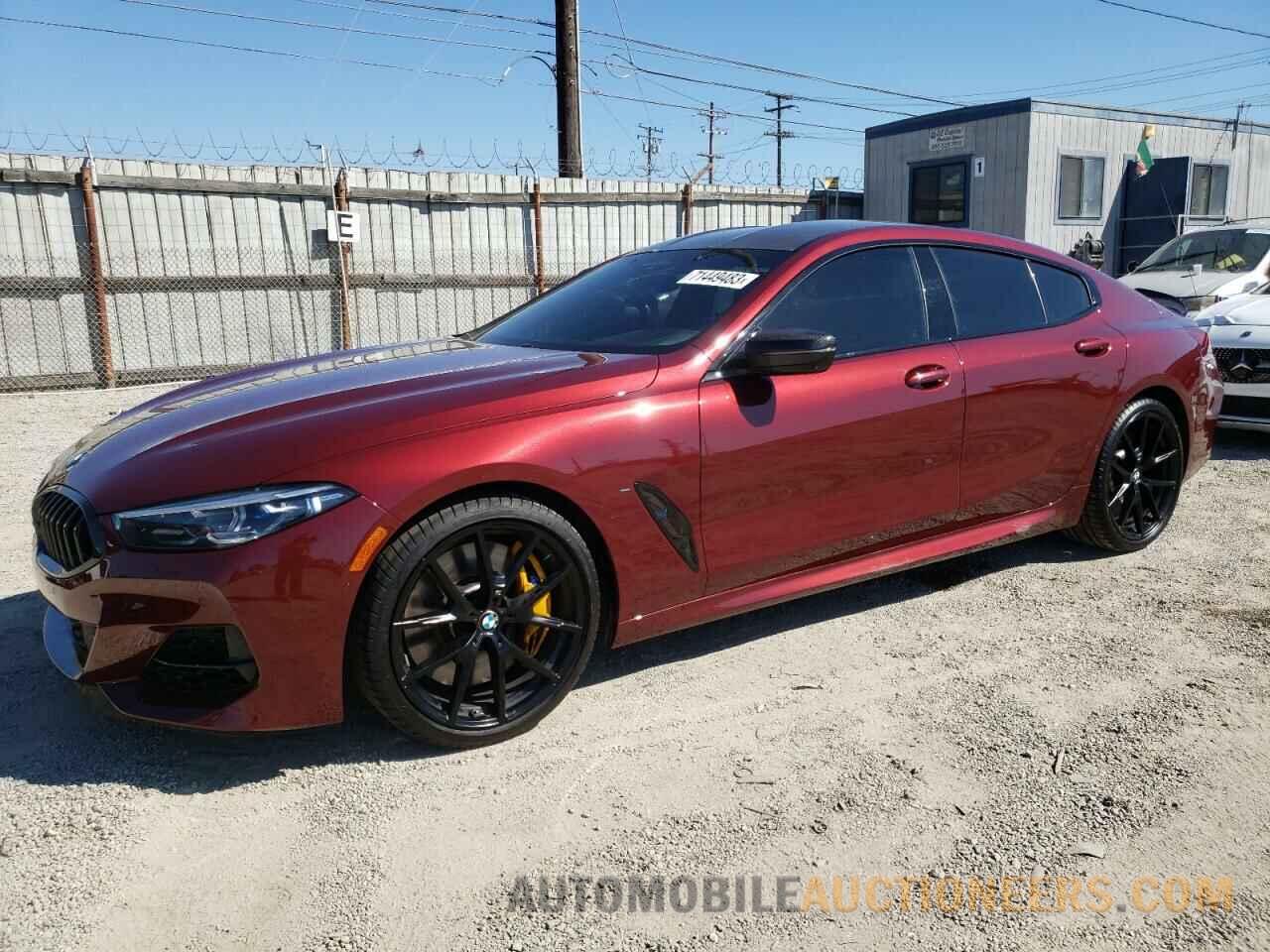 WBAGV8C08NCK12741 BMW M8 2022