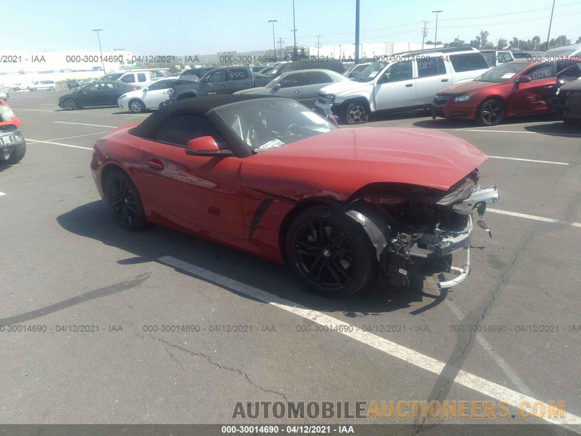 WBAHF3C55KWW21550 BMW Z4 2019