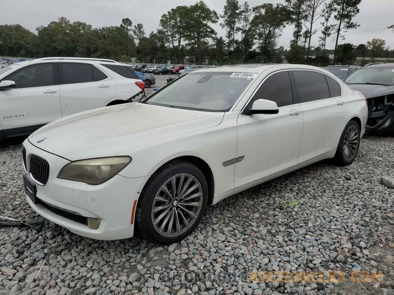 WBAKB8C52BC852132 BMW 7 SERIES 2011