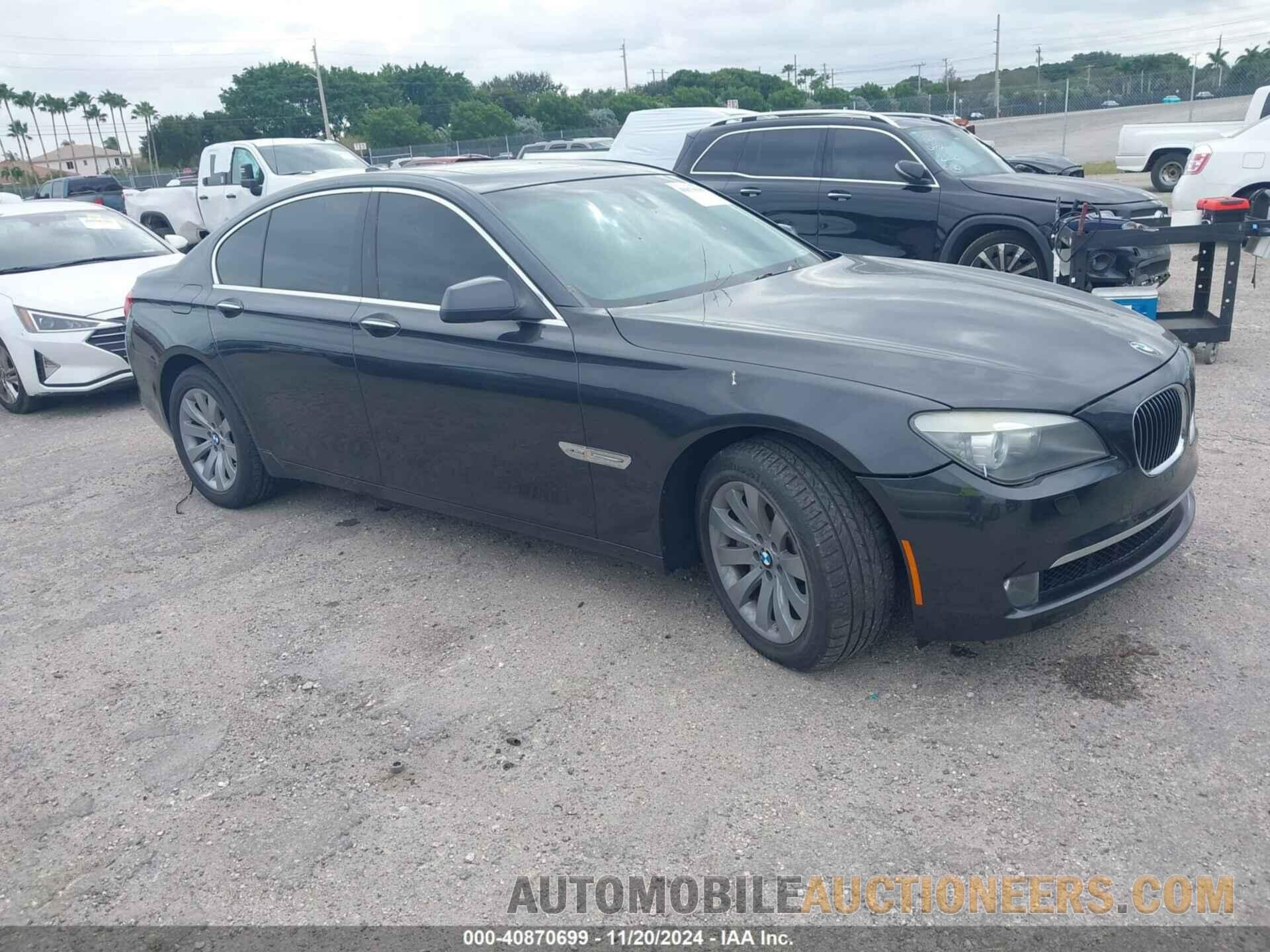 WBAKC6C51BC395119 BMW 750I 2011