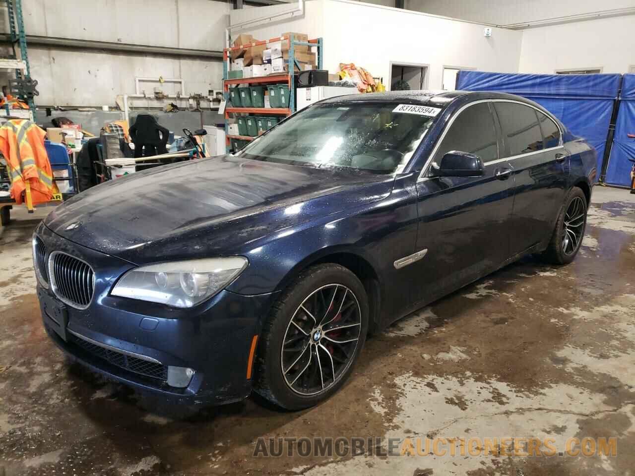 WBAKC6C59CC395662 BMW 7 SERIES 2012