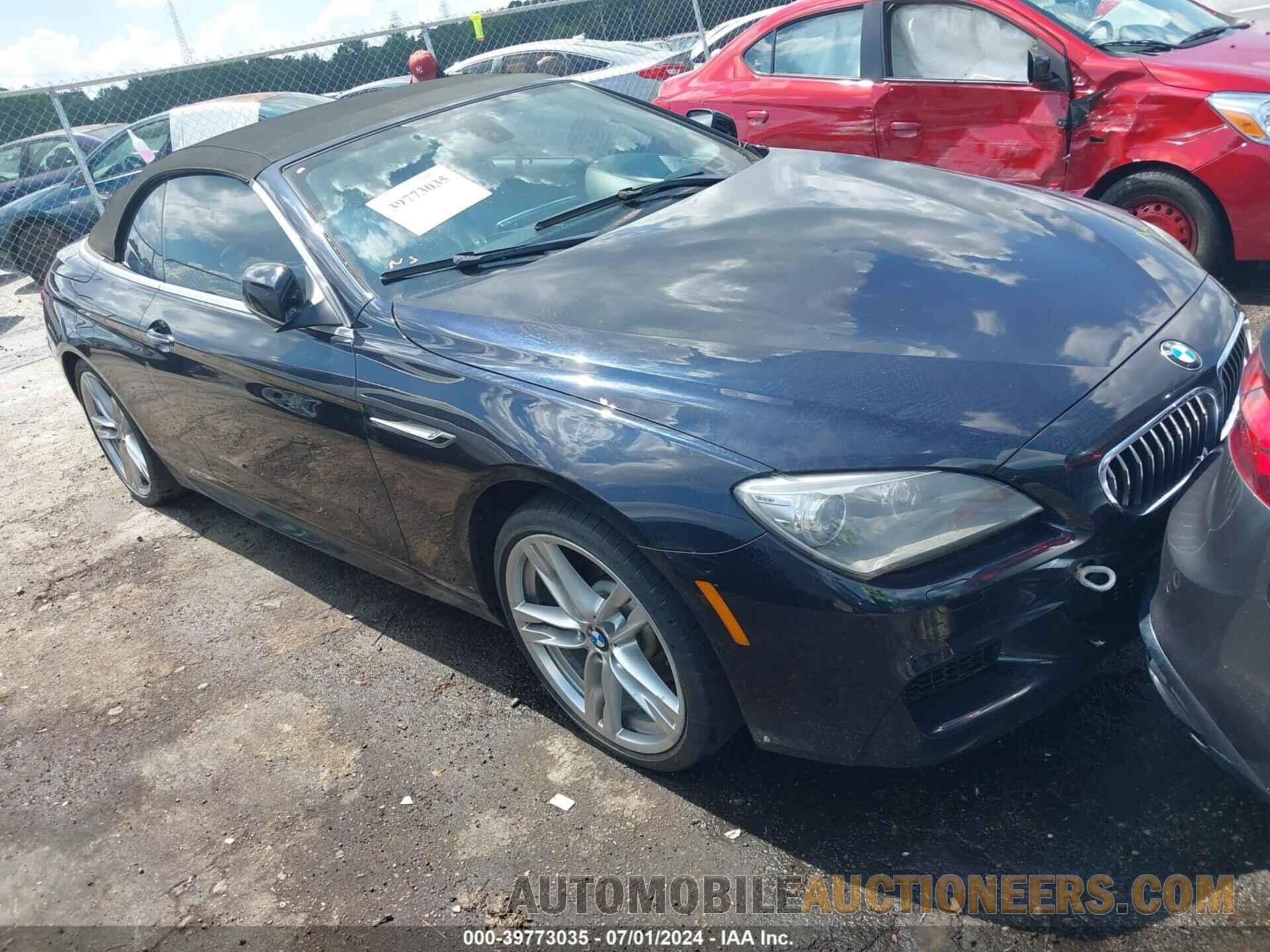 WBALW7C57CC618427 BMW 640I 2012