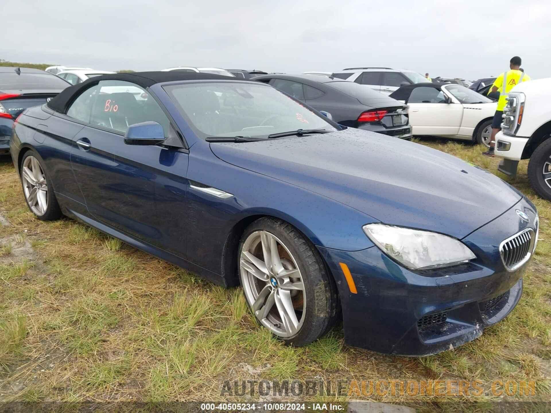 WBALW7C59DDX58698 BMW 640I 2013