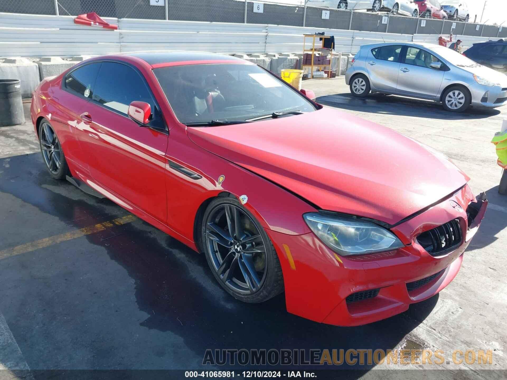 WBALX3C5XCDV77159 BMW 650I 2012