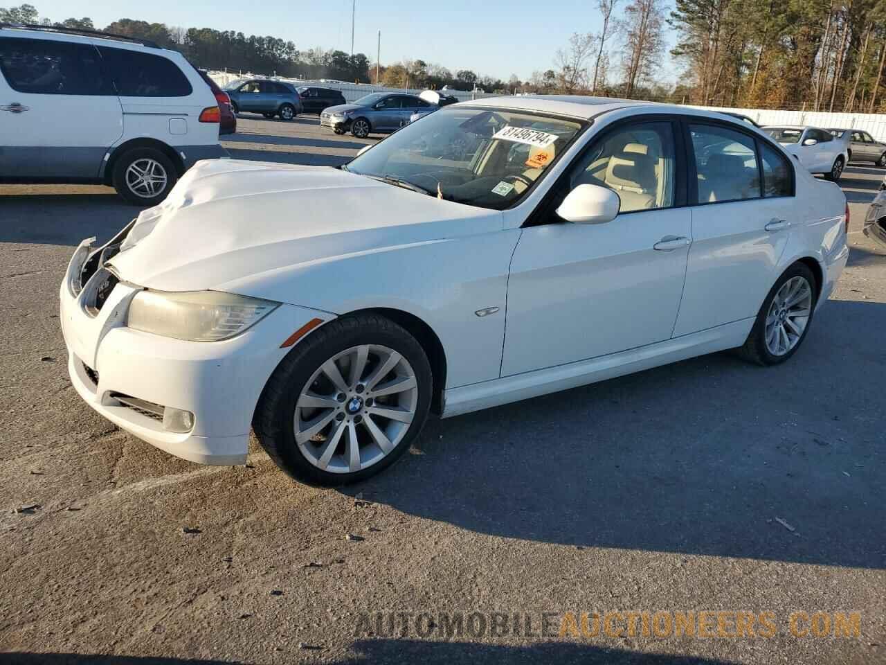 WBAPH7C55BE683212 BMW 3 SERIES 2011