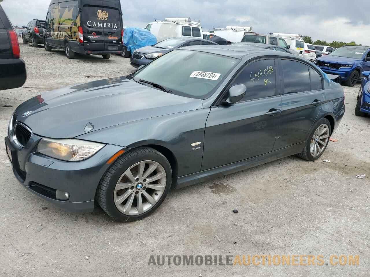 WBAPK5C54BA654068 BMW 3 SERIES 2011