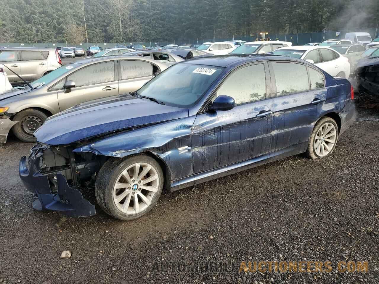 WBAPK5C59BA662781 BMW 3 SERIES 2011