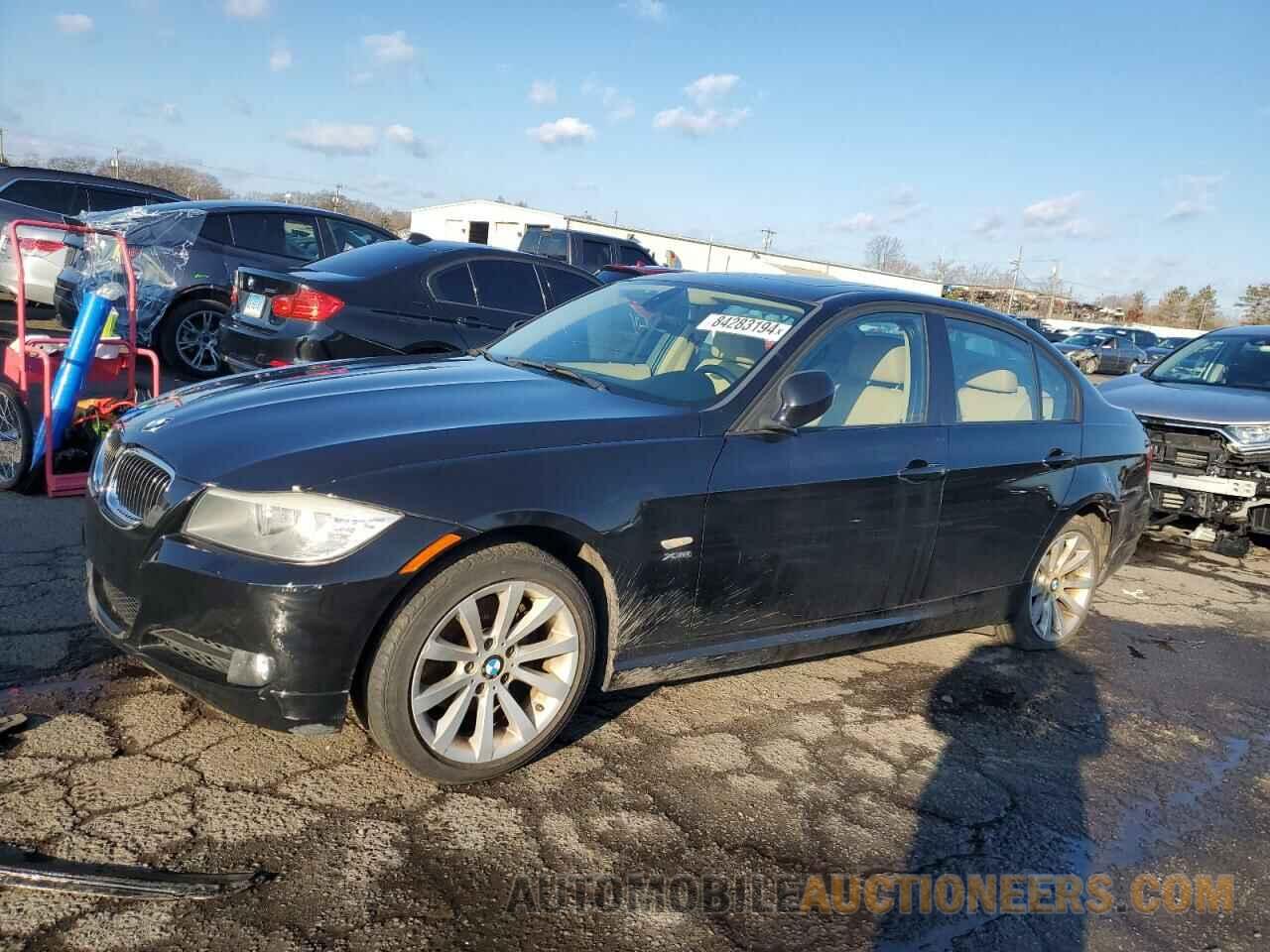 WBAPK7C59BA973347 BMW 3 SERIES 2011