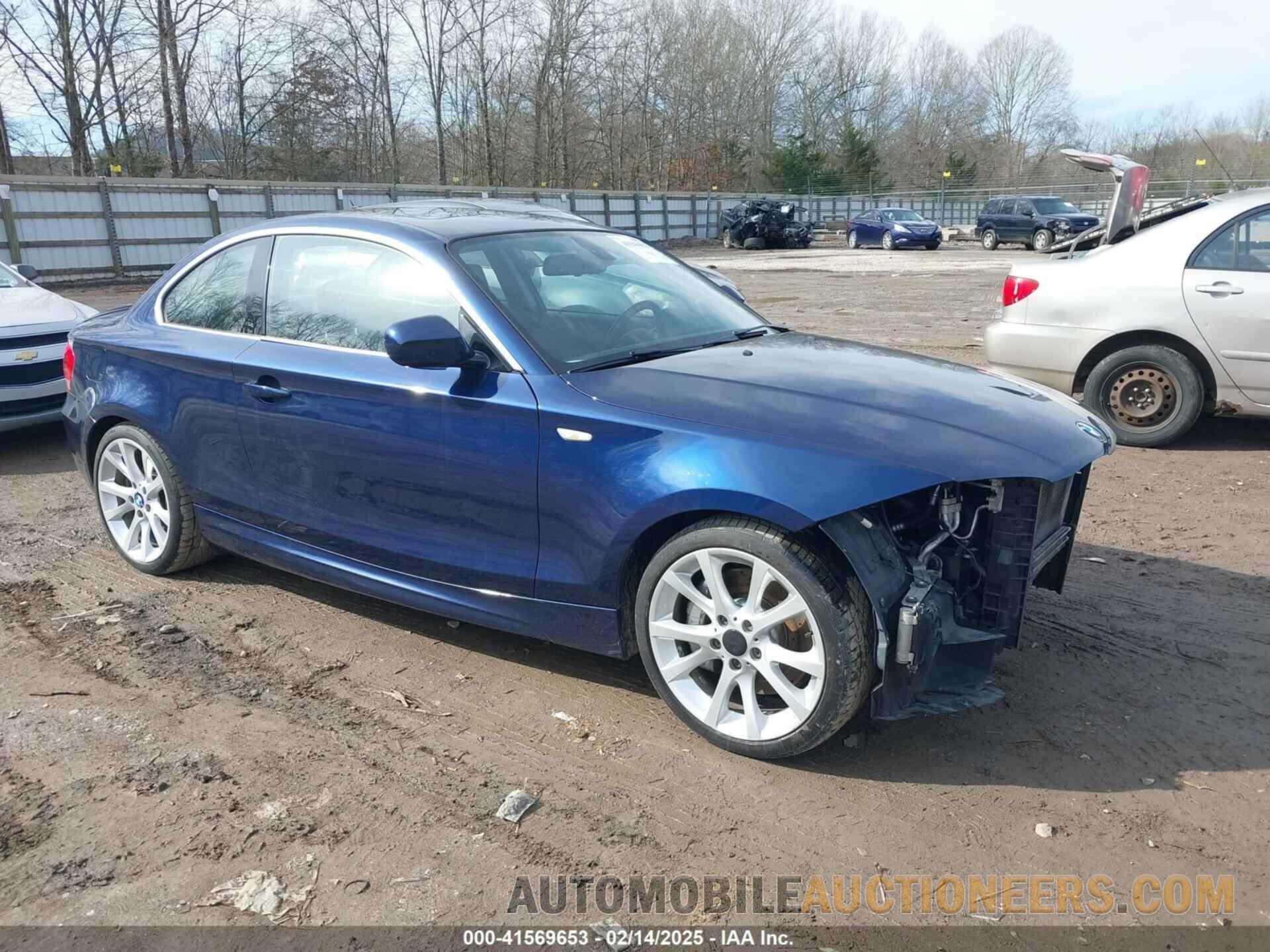 WBAUC9C52CVM11781 BMW 135I 2012