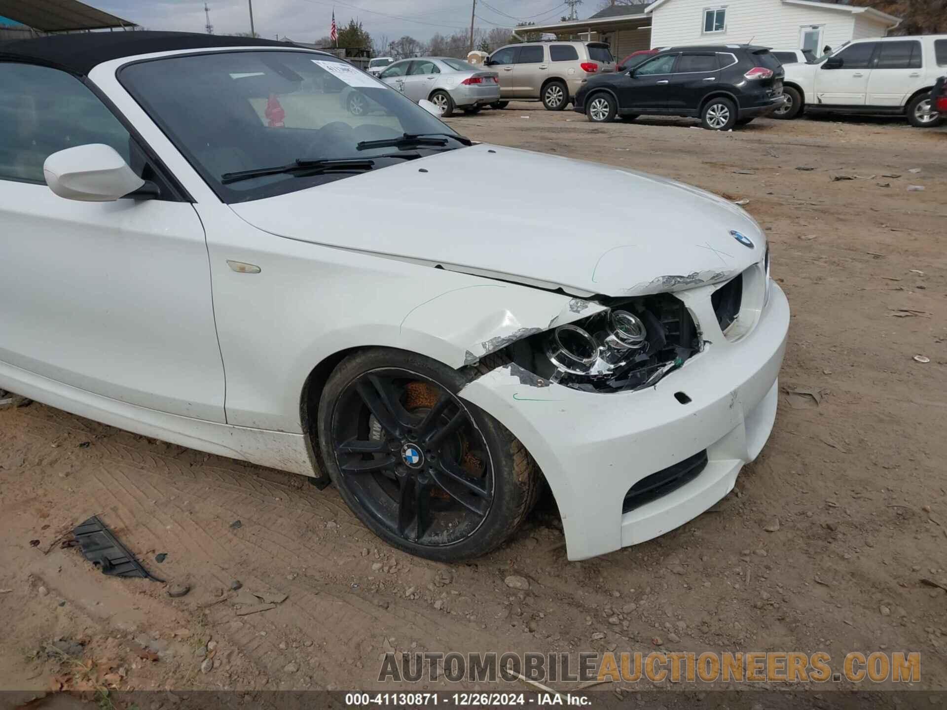 WBAUN7C52DVM27107 BMW 135I 2013