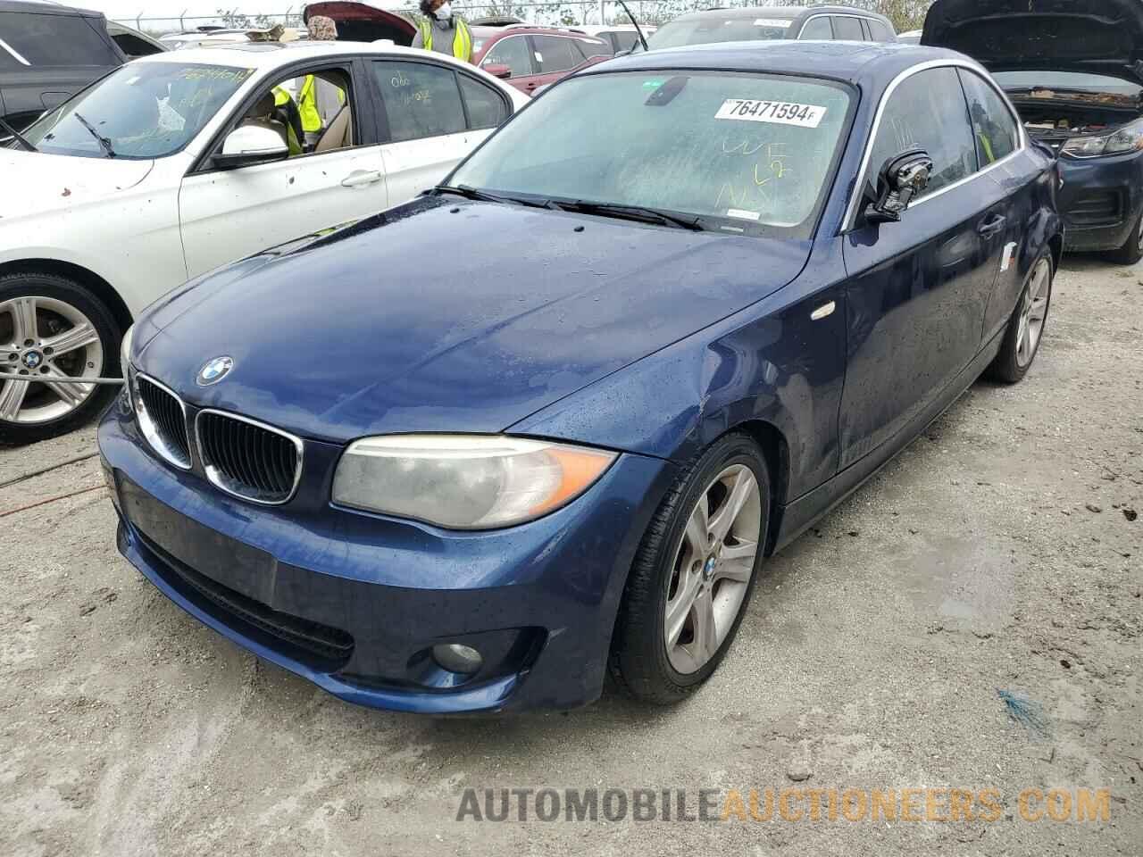 WBAUP7C51DVP24816 BMW 1 SERIES 2013