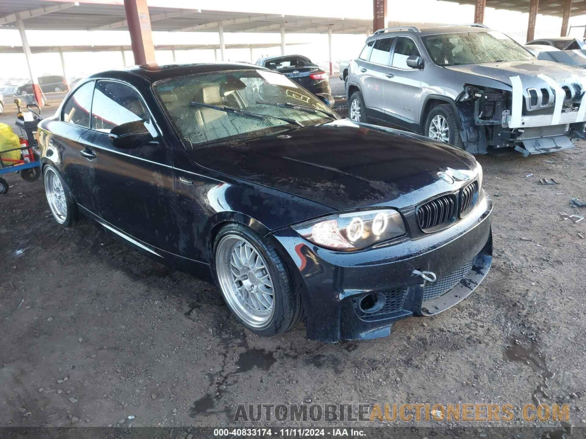 WBAUP7C5XDVP24992 BMW 128I 2013