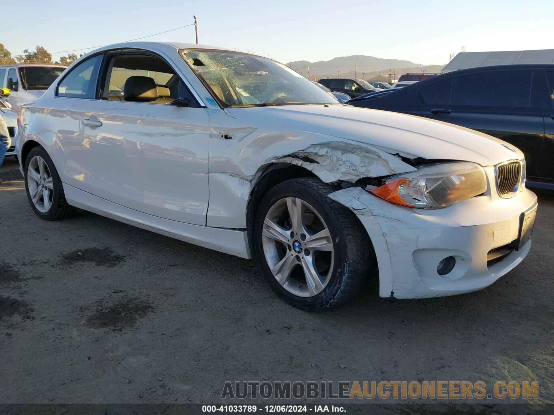 WBAUP7C5XDVP25981 BMW 128I 2013