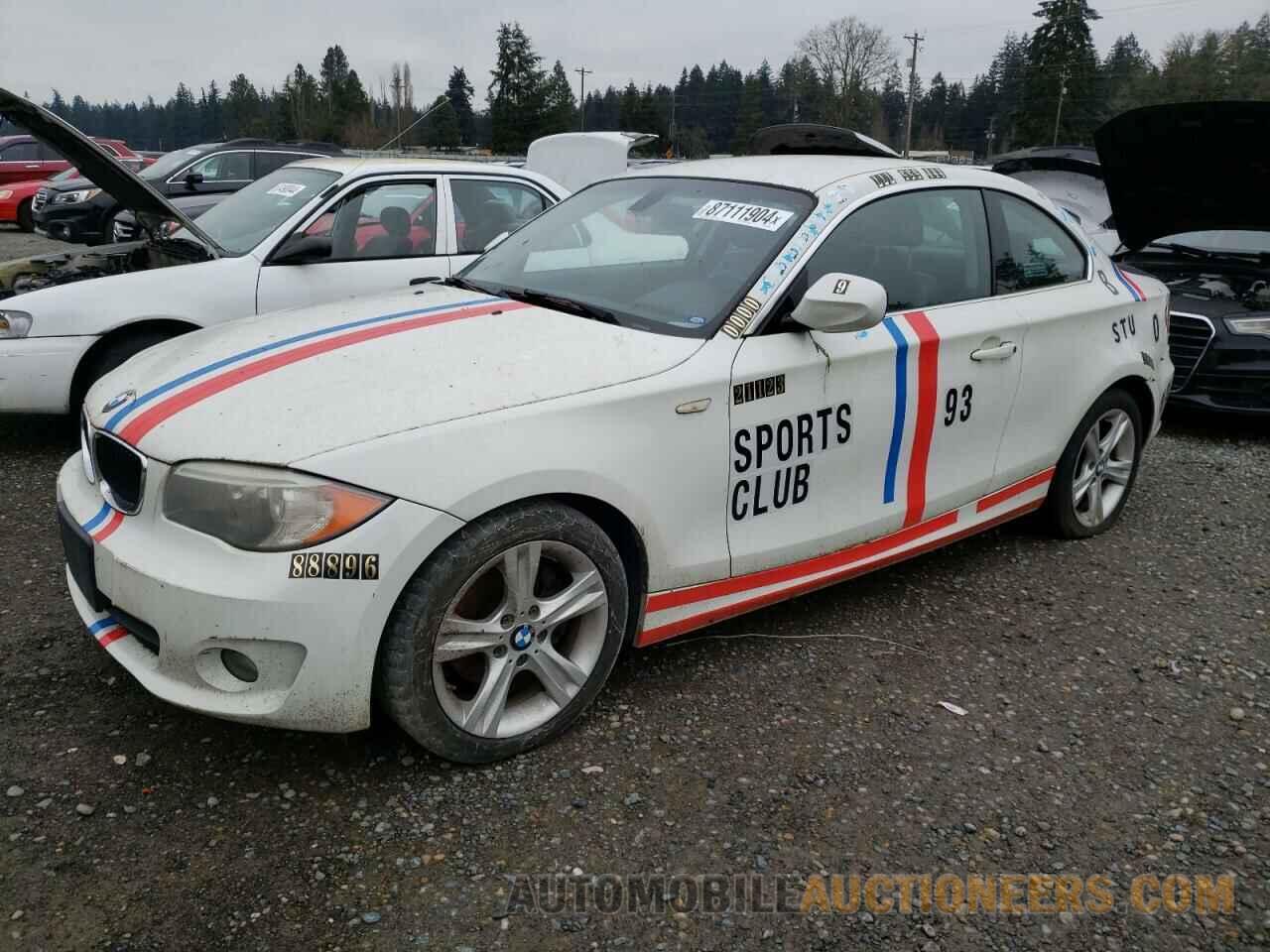 WBAUP9C50DVS95728 BMW 1 SERIES 2013