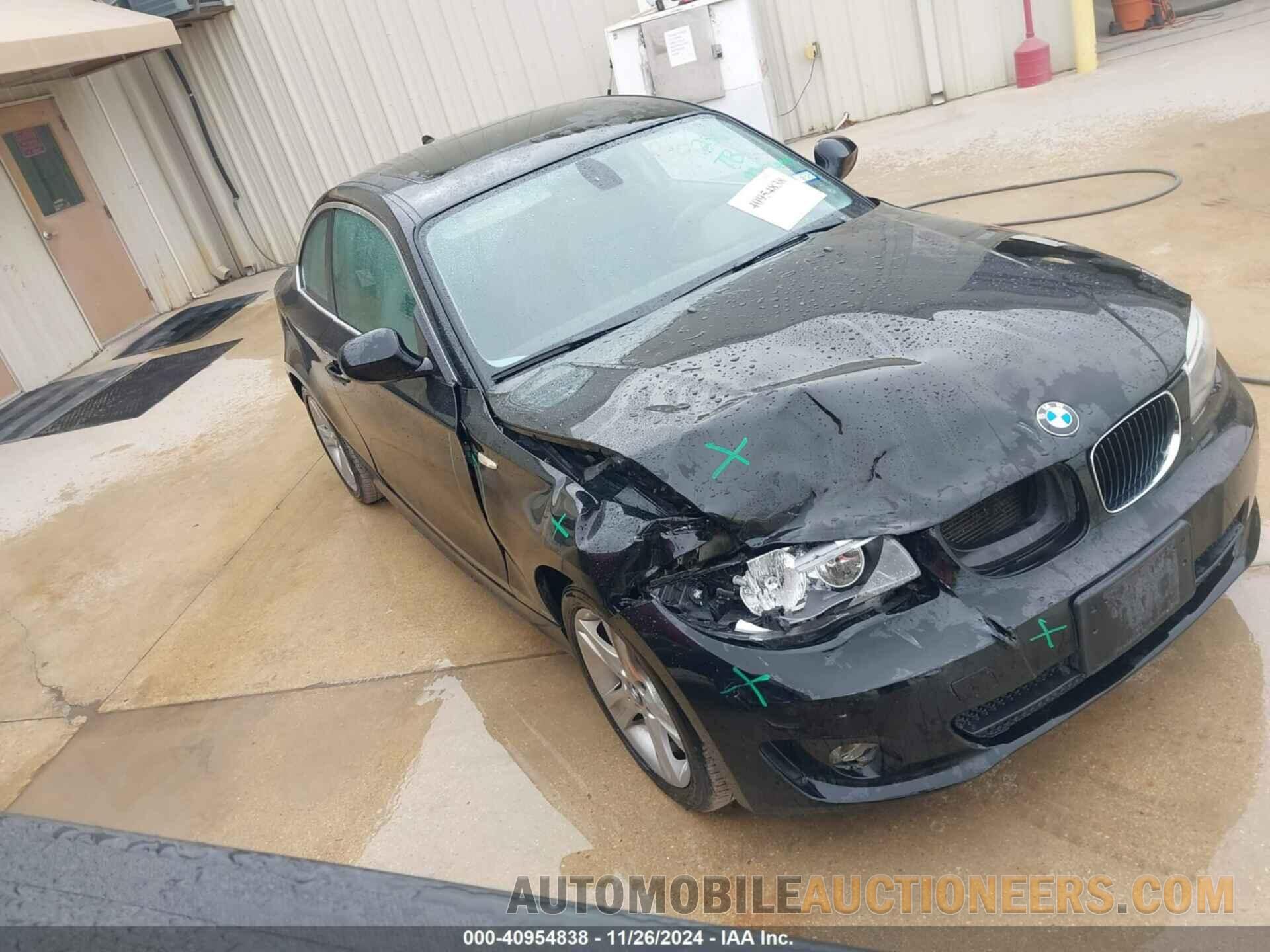 WBAUP9C51DVS94474 BMW 128I 2013