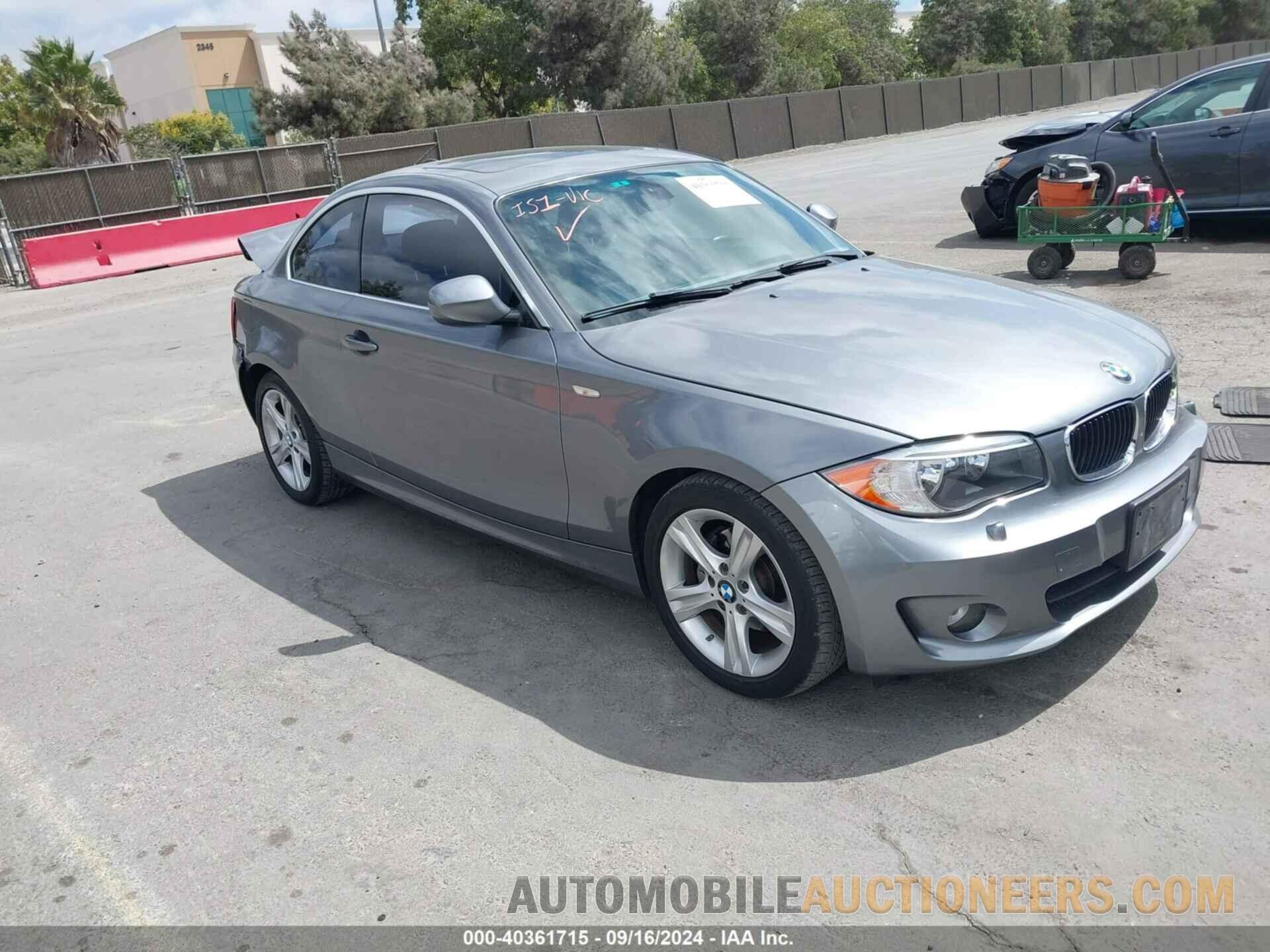 WBAUP9C56DVS95779 BMW 128I 2013