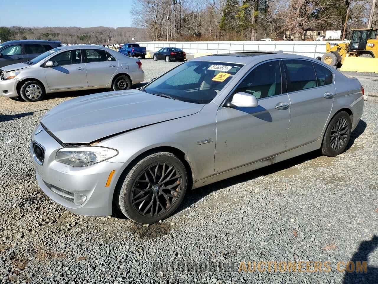 WBAXG5C59DDY31815 BMW 5 SERIES 2013