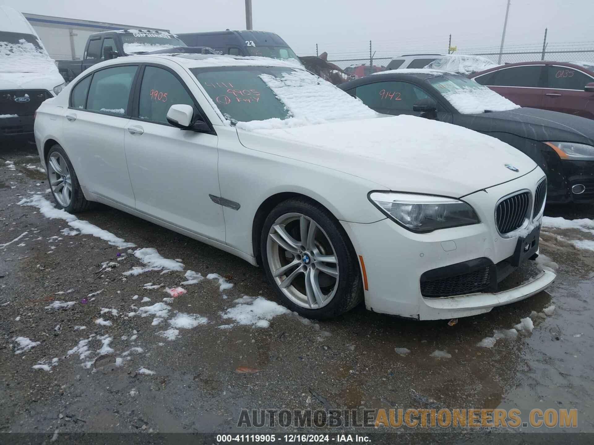 WBAYE8C5XDDE22219 BMW 750LI 2013