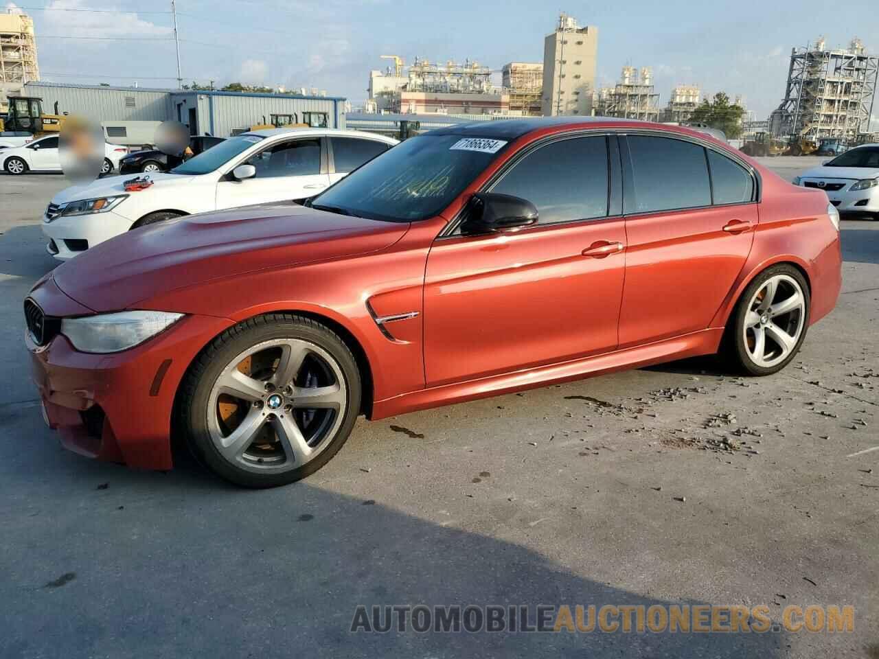 WBS3C9C52FP804776 BMW M3 2015