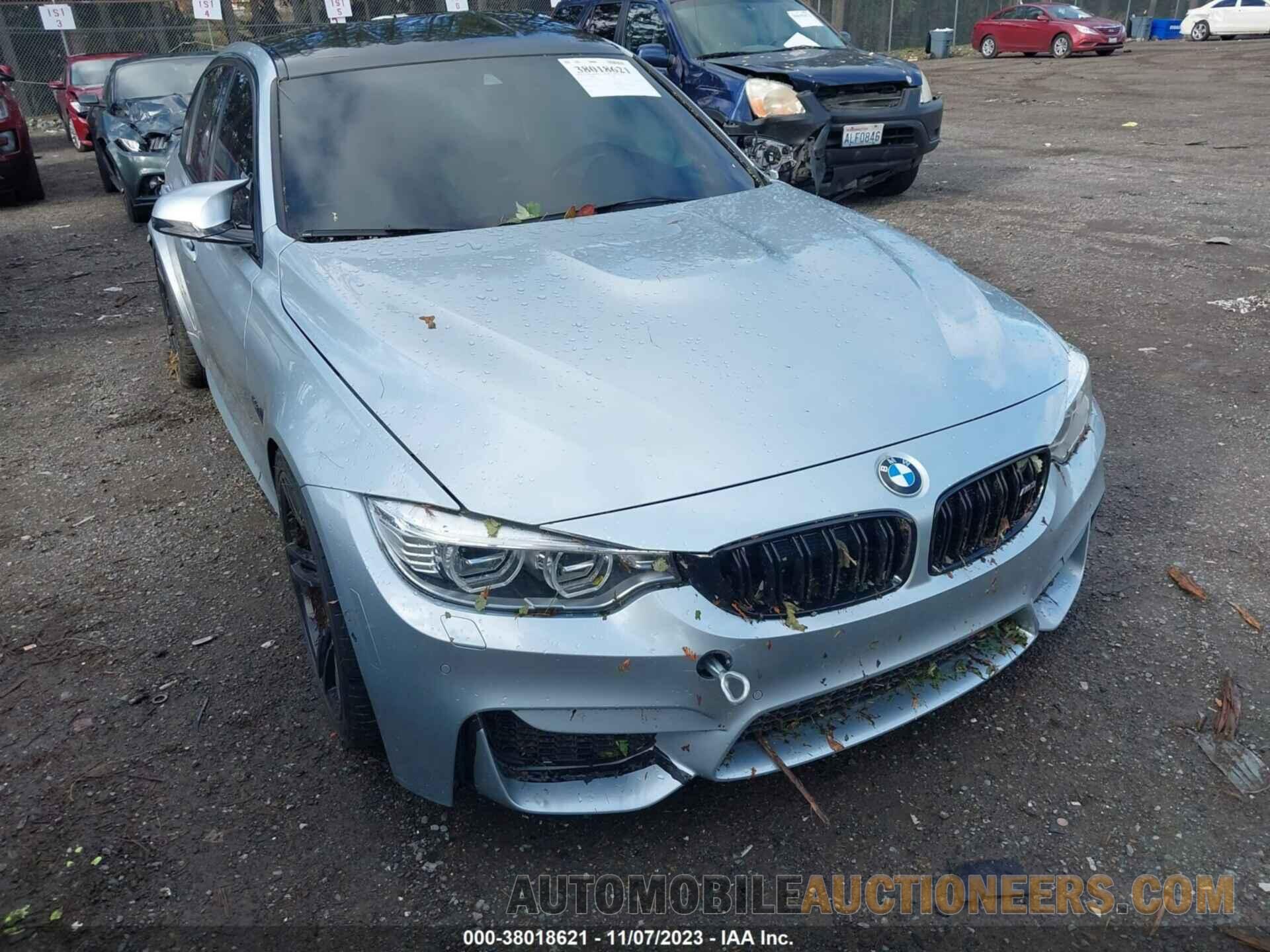 WBS3C9C54FJ276242 BMW M3 2015