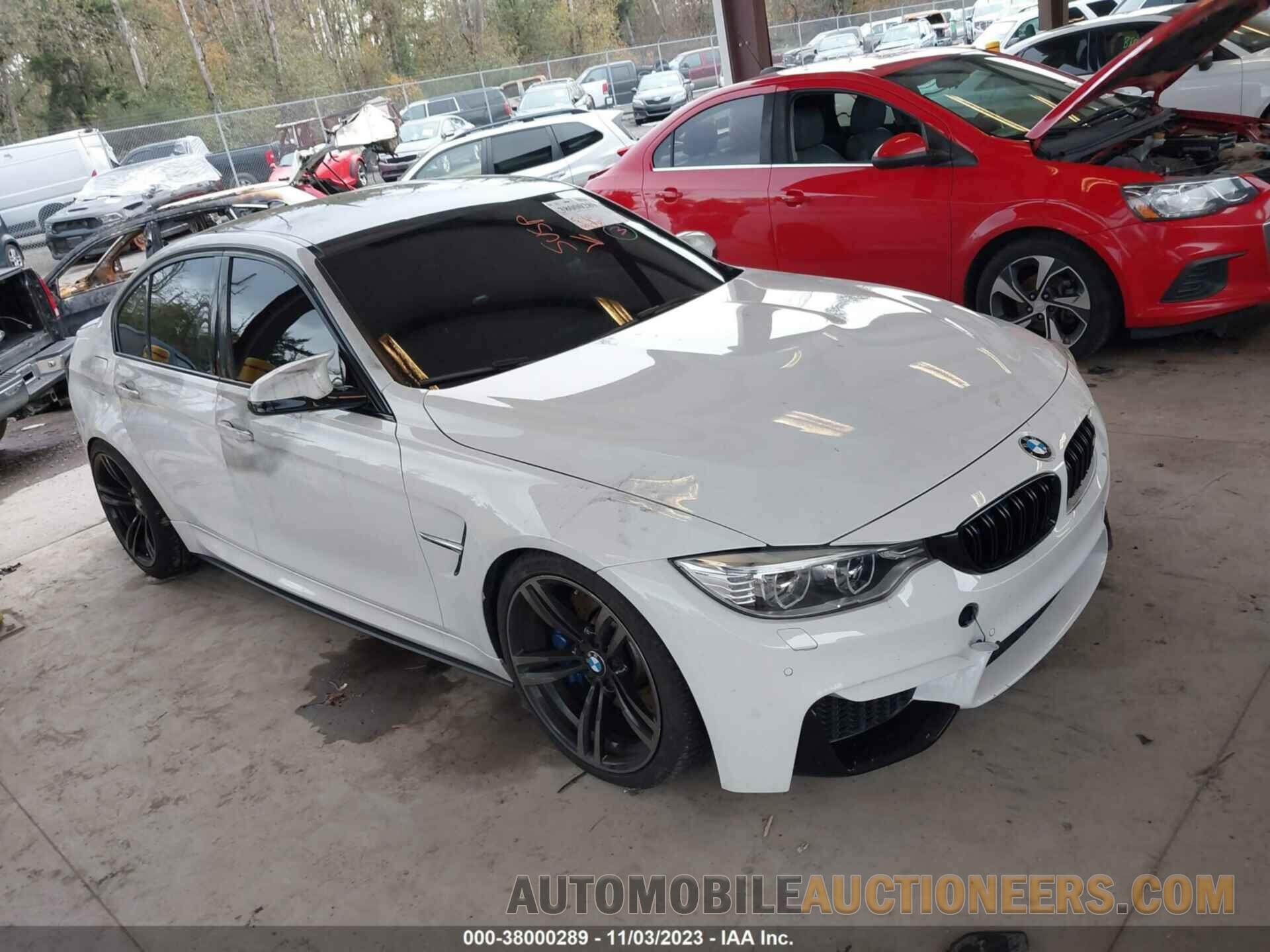 WBS3C9C55FP806232 BMW M3 2015