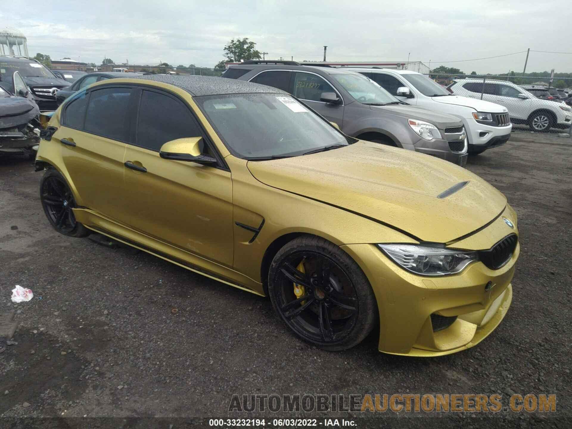 WBS3C9C57FP804238 BMW M3 2015