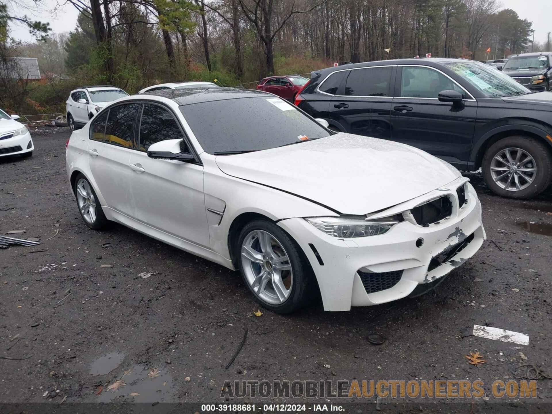 WBS3C9C58FP804992 BMW M3 2015