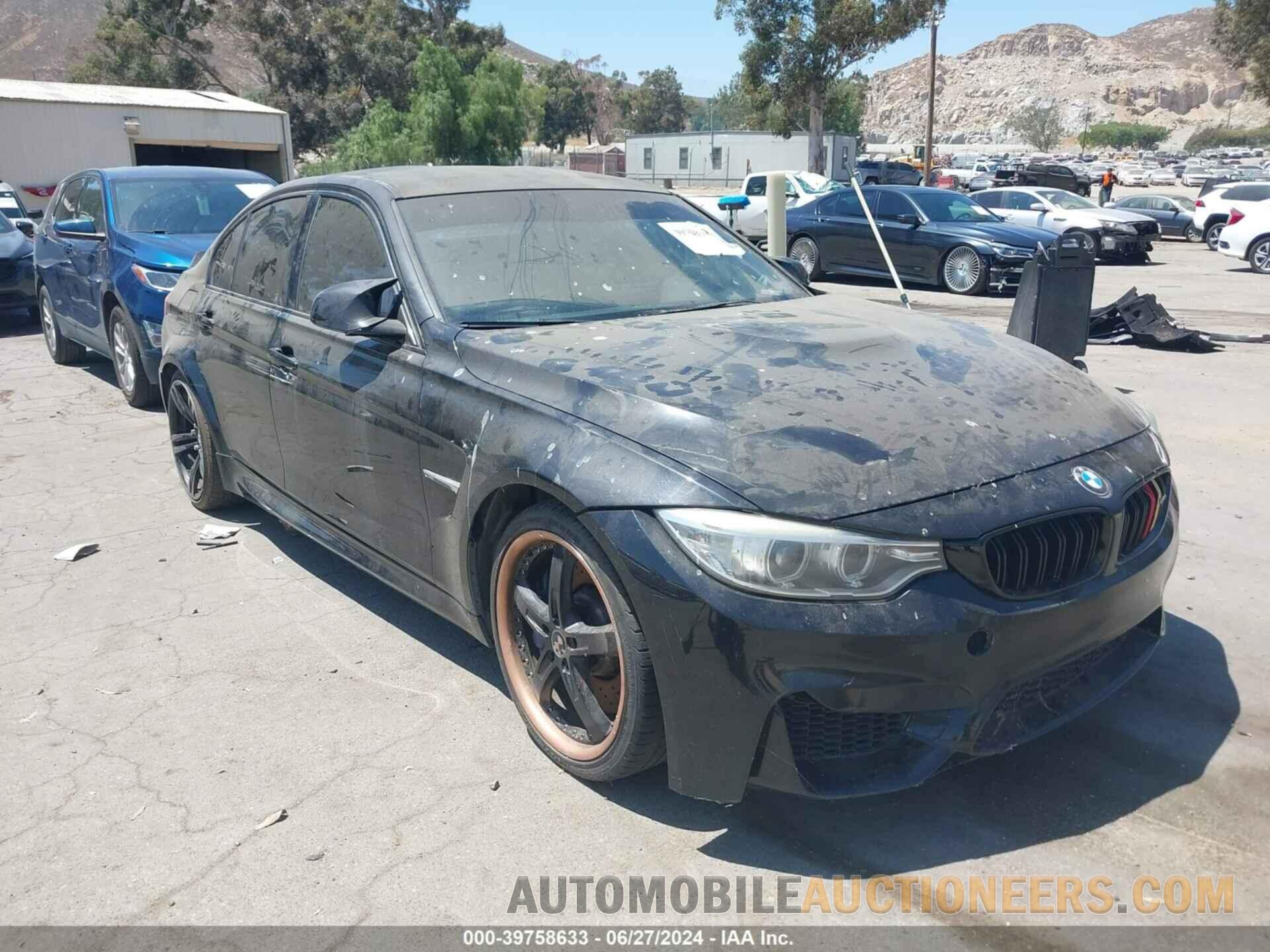 WBS3C9C59FP803141 BMW M3 2015