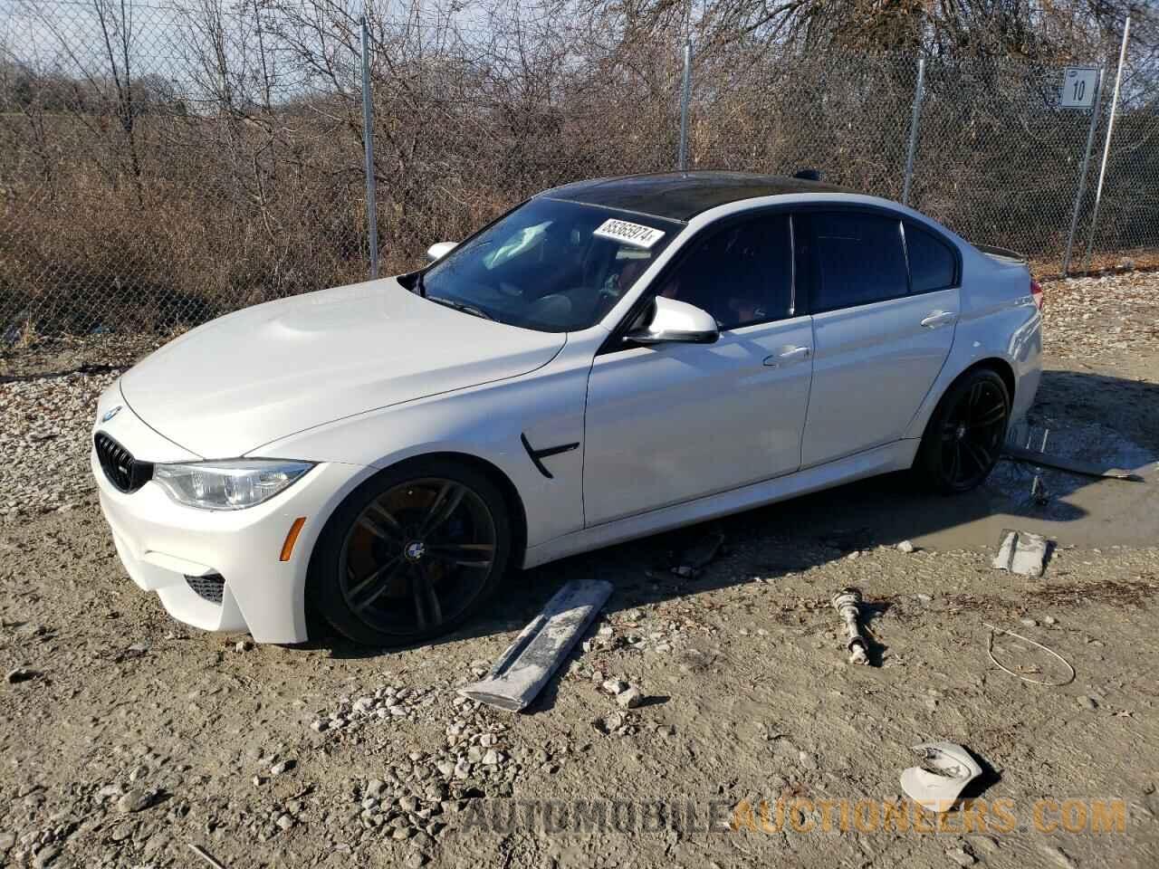 WBS3C9C59FP803205 BMW M3 2015