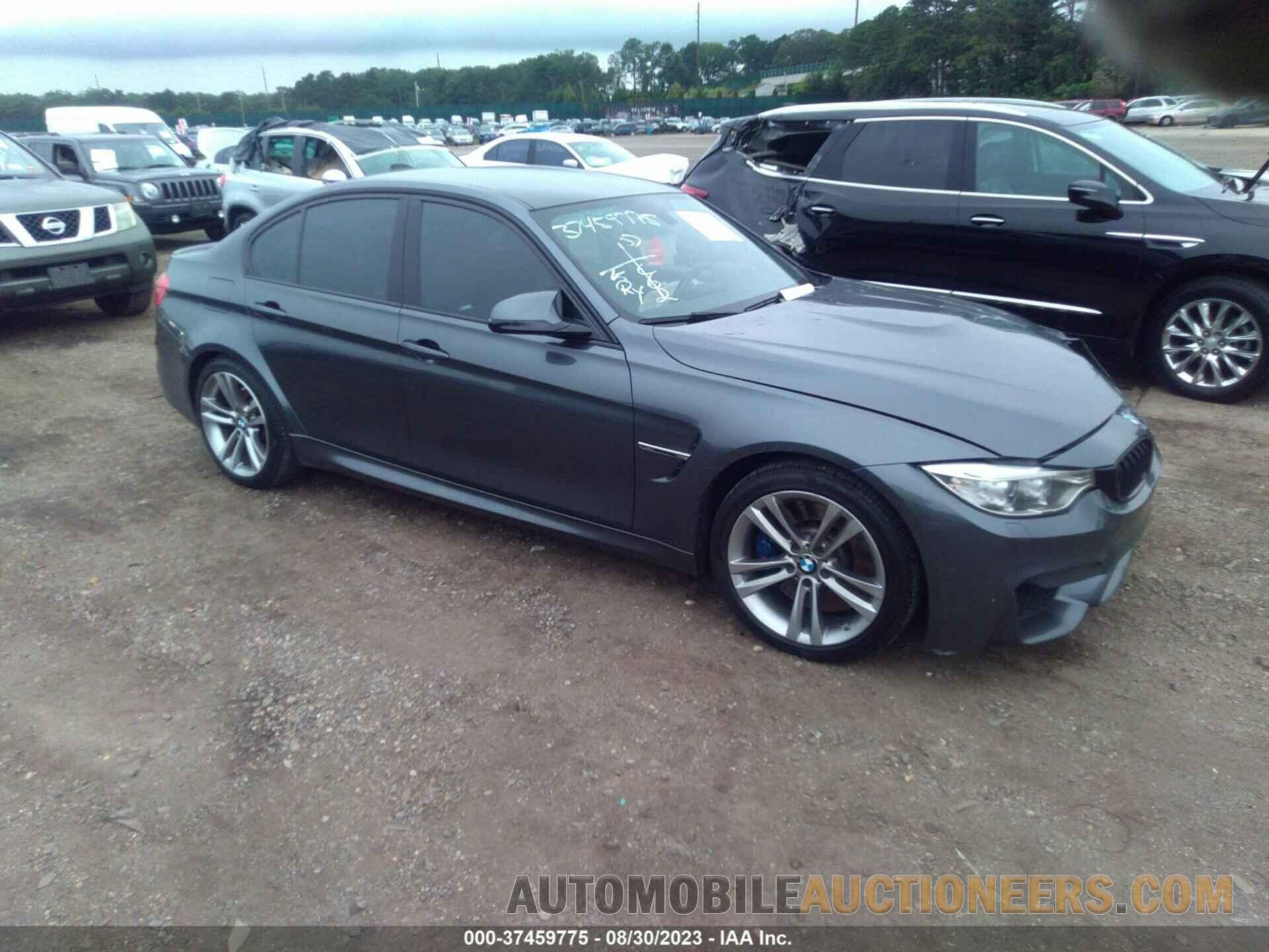 WBS3C9C59FP806105 BMW M3 2015