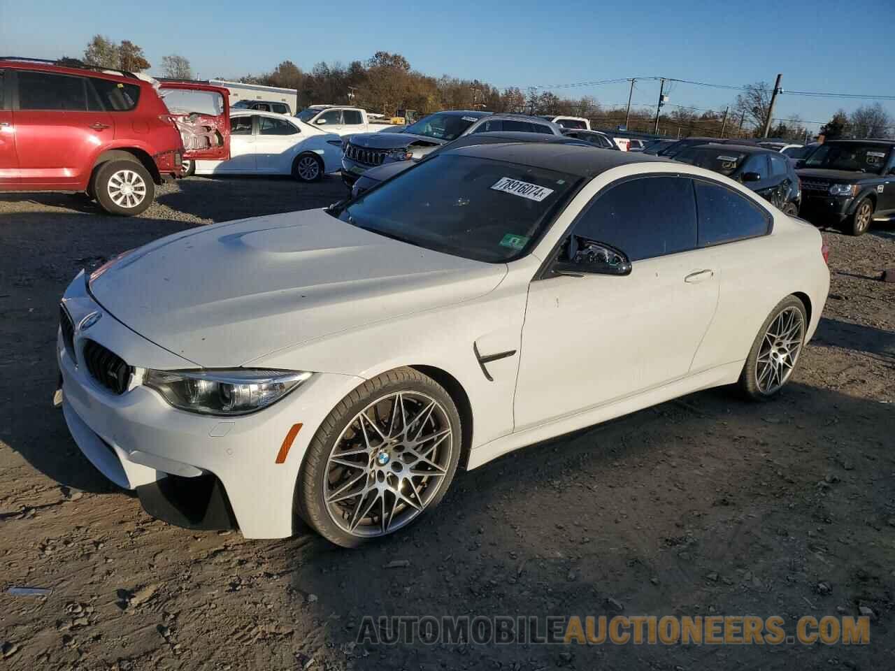 WBS3R9C37HA014327 BMW M4 2017