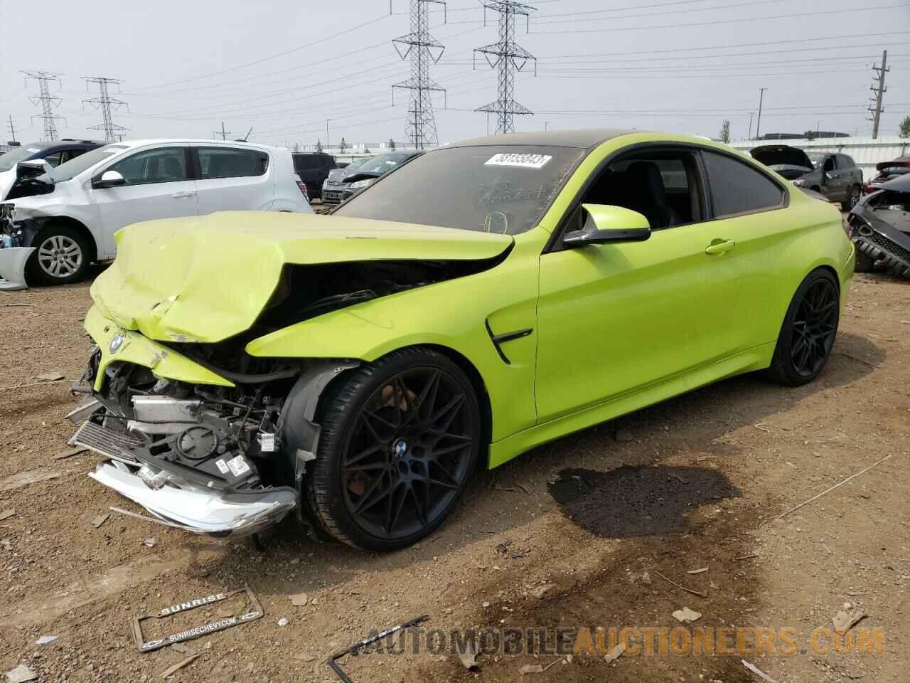 WBS3R9C58GK337196 BMW M4 2016