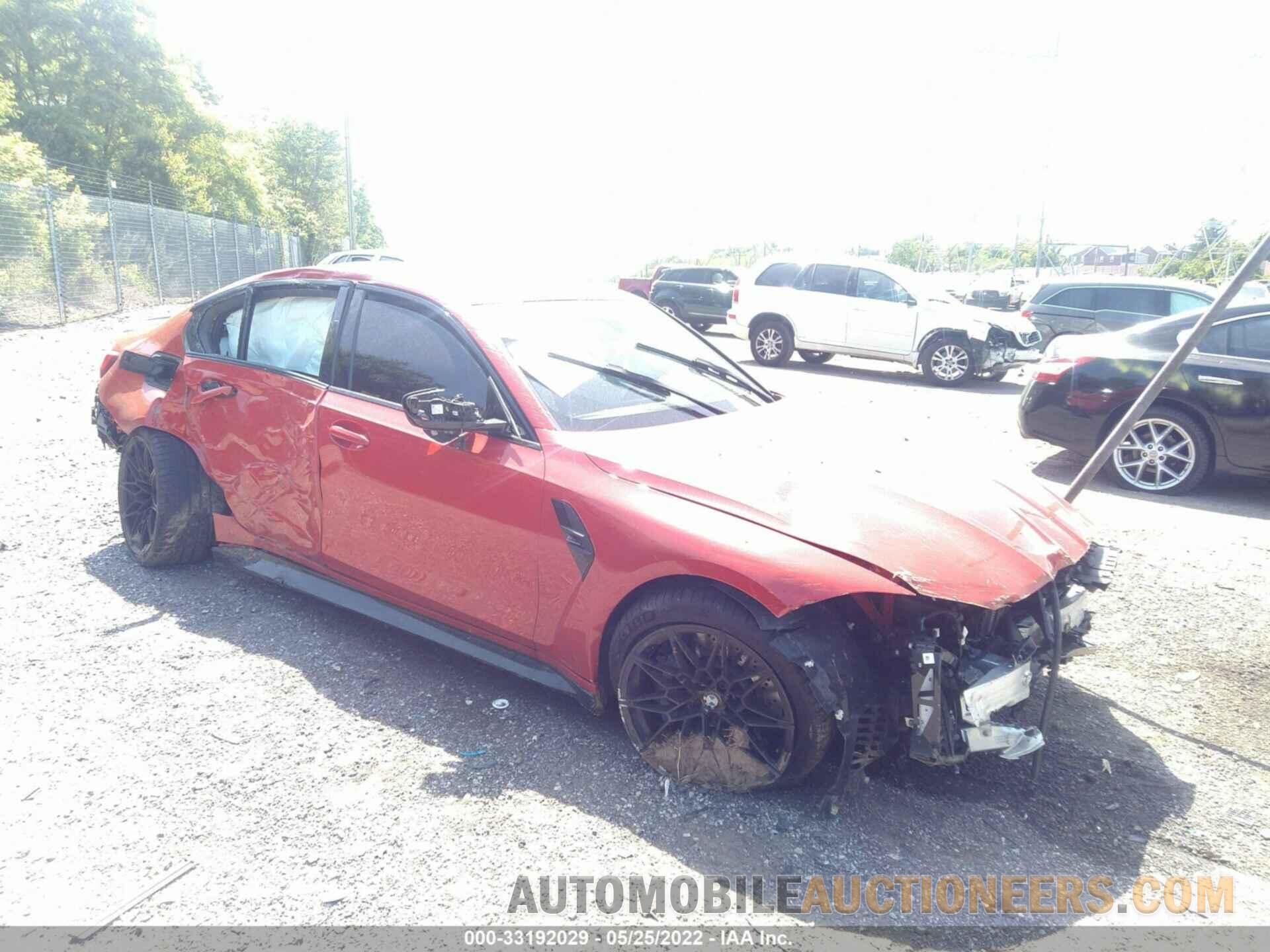 WBS43AY04NFM39525 BMW M3 2022