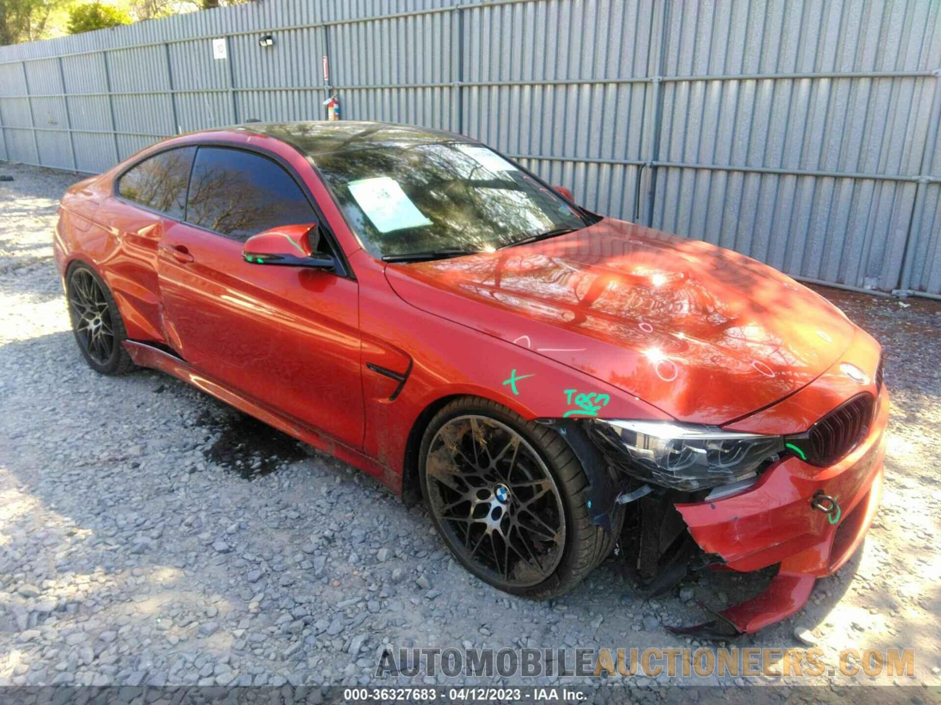 WBS4Y9C56JAA85696 BMW M4 2018