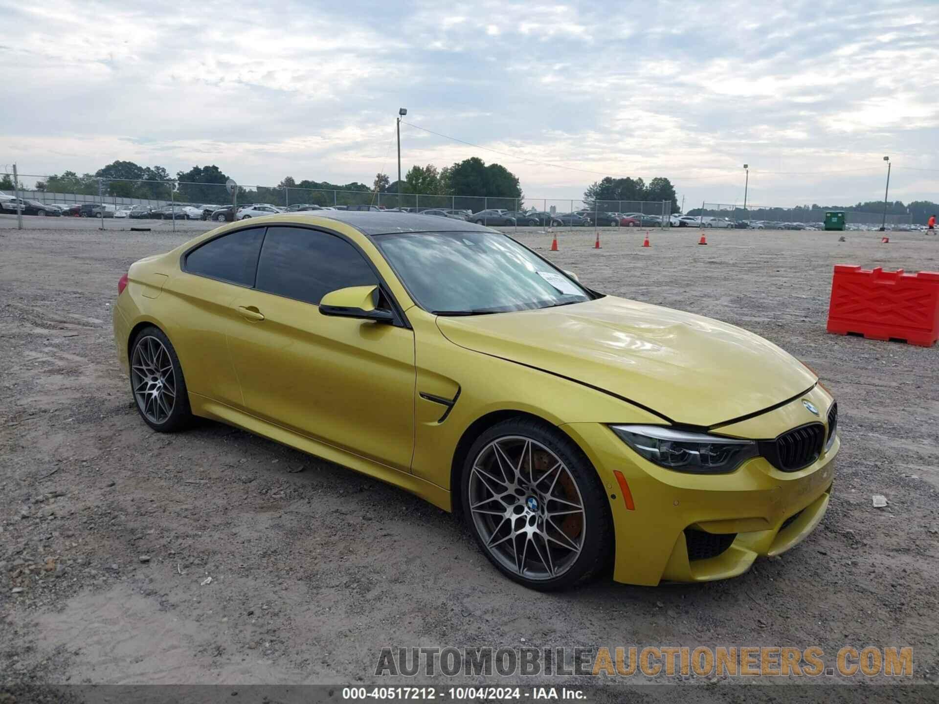 WBS4Y9C56JAC88054 BMW M4 2018