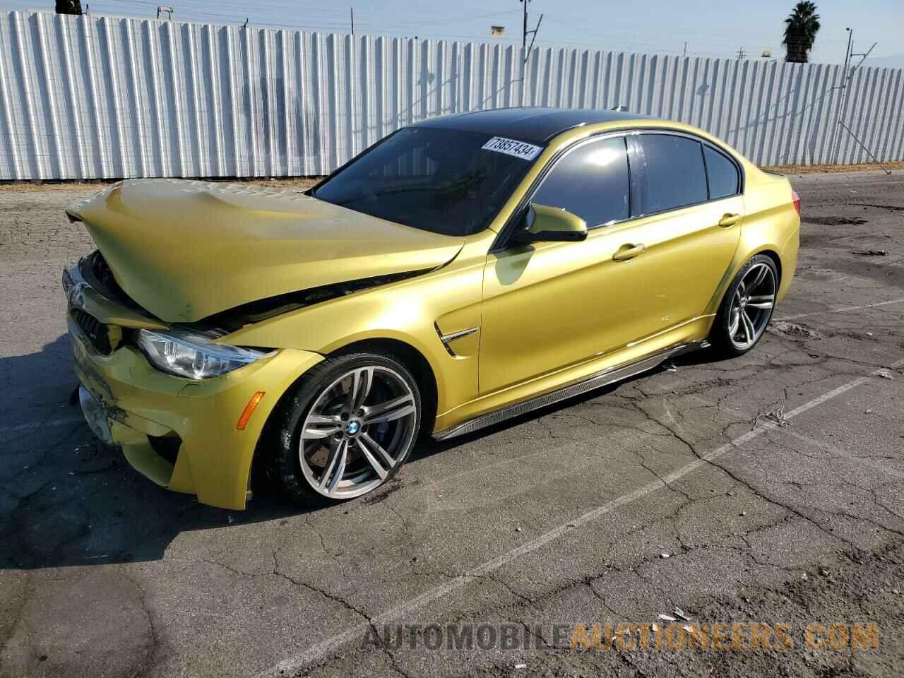 WBS8M9C34H5G85776 BMW M3 2017