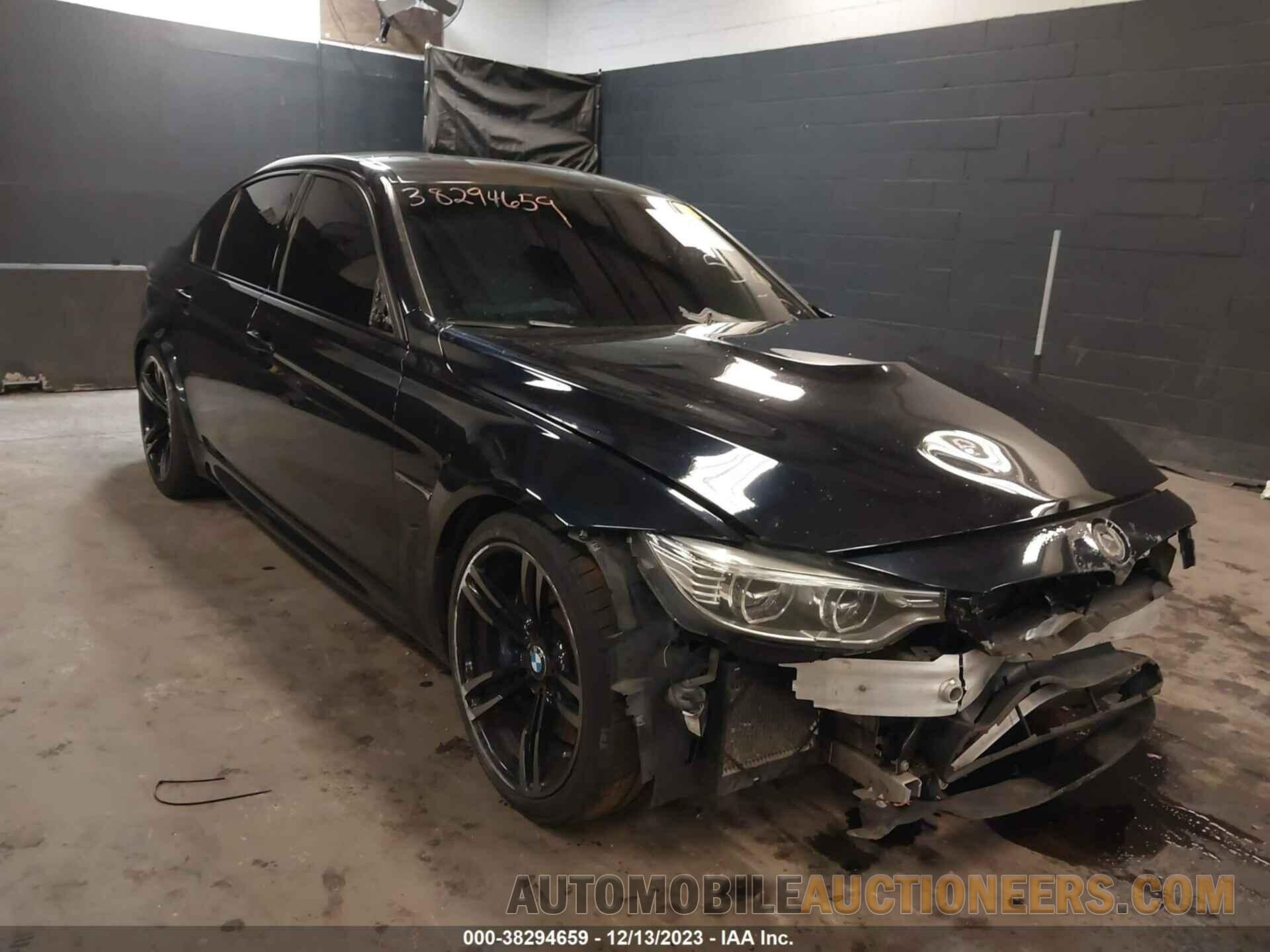 WBS8M9C50G5D30698 BMW M3 2016