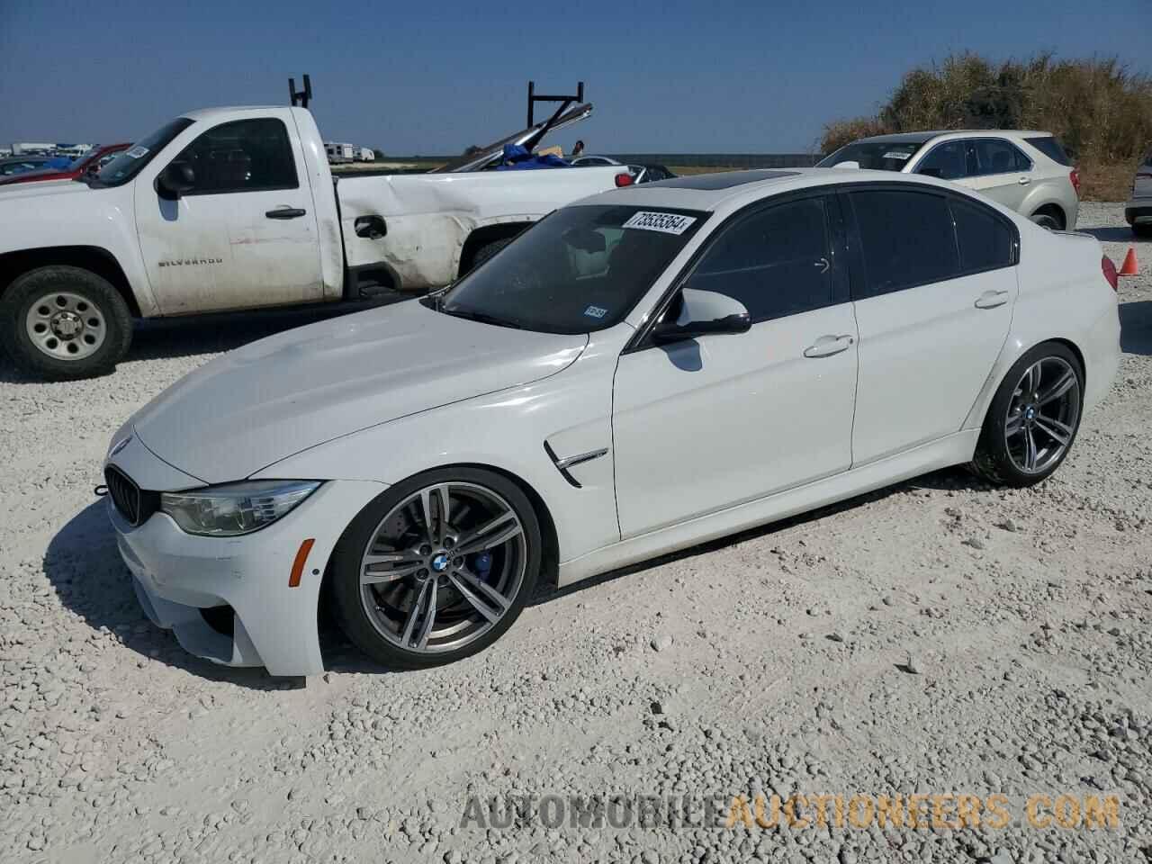 WBS8M9C52G5D30962 BMW M3 2016