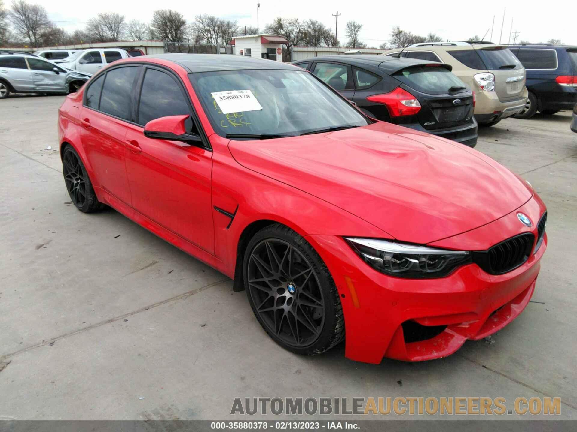 WBS8M9C52J5L01076 BMW M3 2018