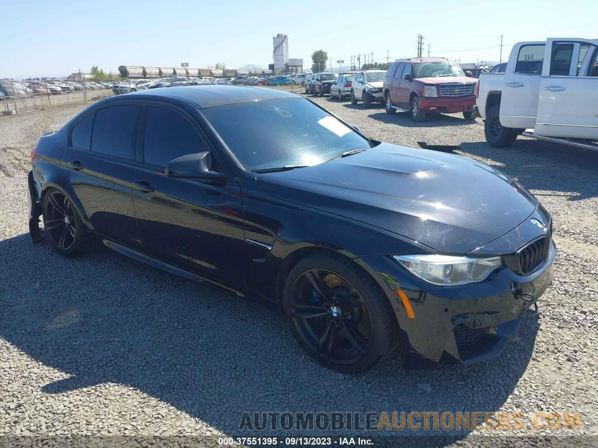 WBS8M9C53G5E68252 BMW M3 2016