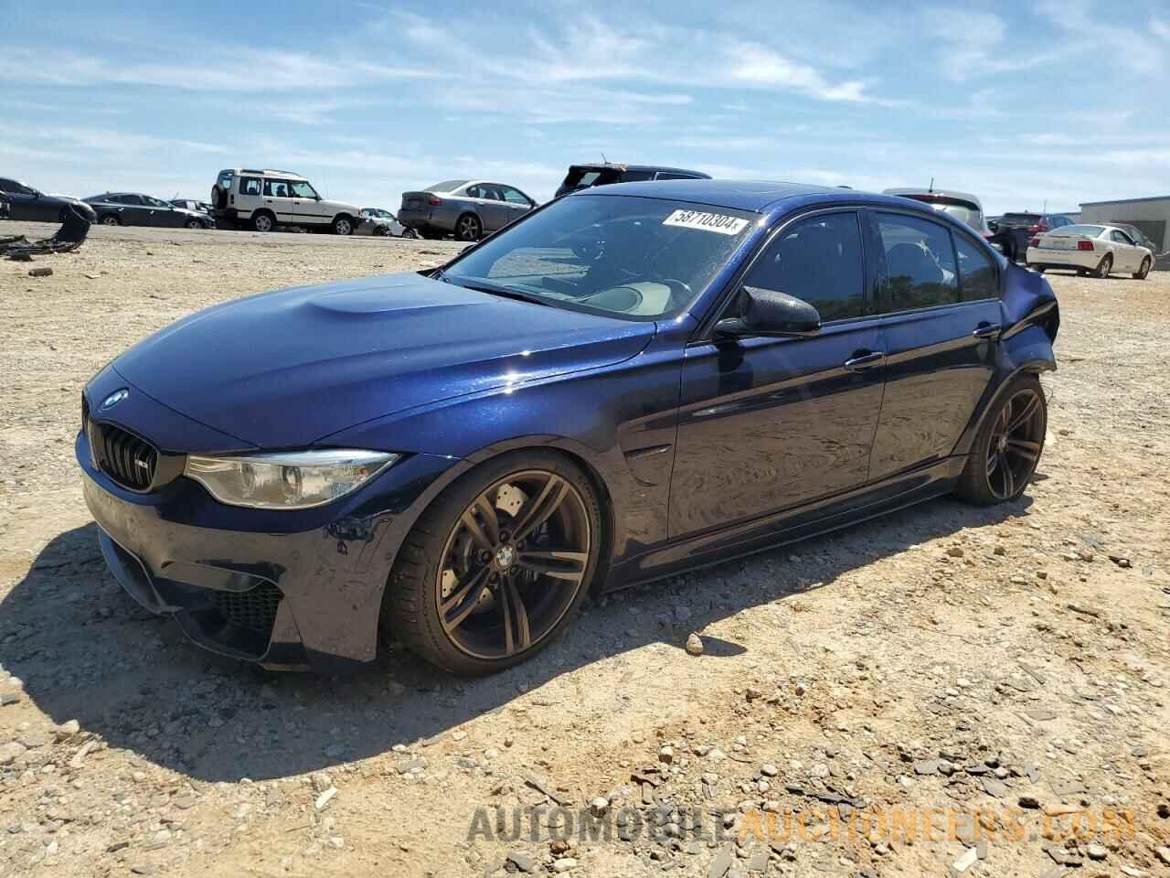 WBS8M9C53G5E68753 BMW M3 2016