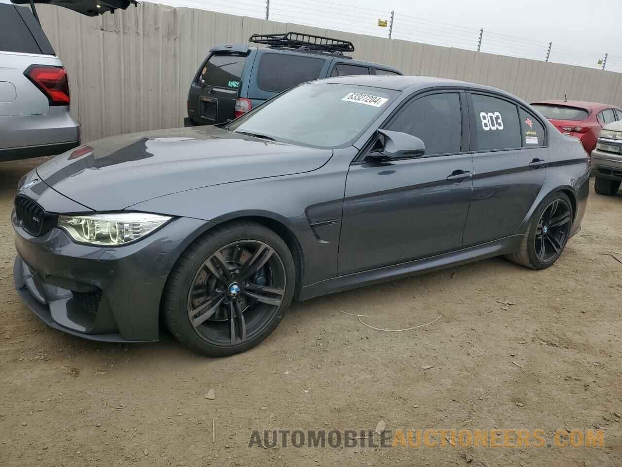 WBS8M9C53G5G41669 BMW M3 2016