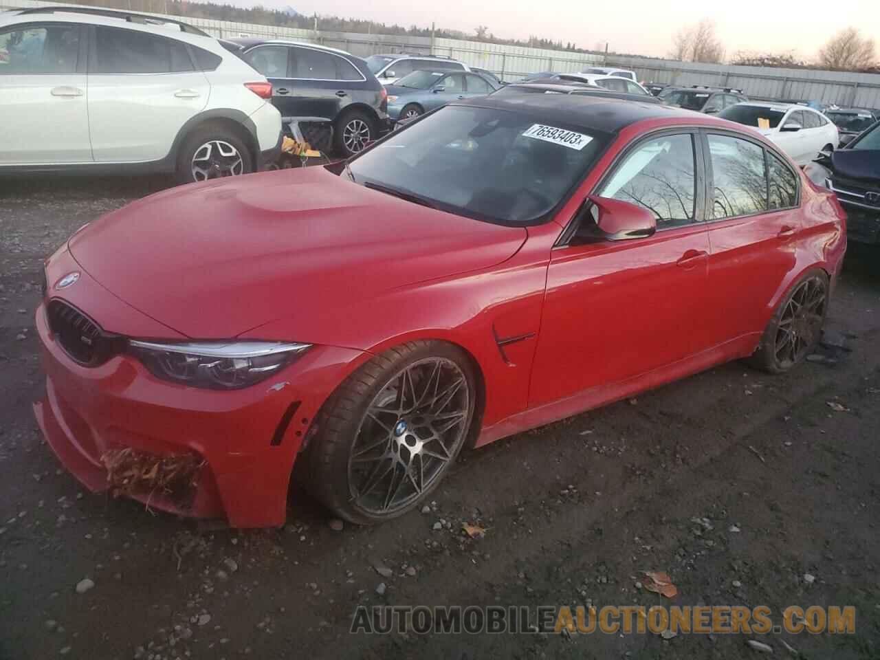 WBS8M9C53J5L00731 BMW M3 2018